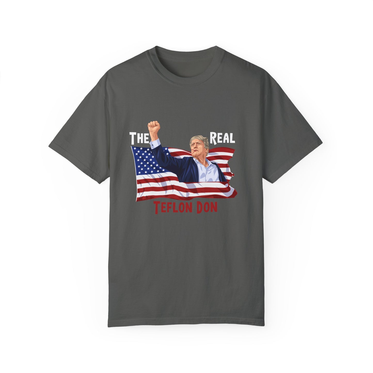 The Real Teflon Don- Unisex Garment-Dyed T-shirt