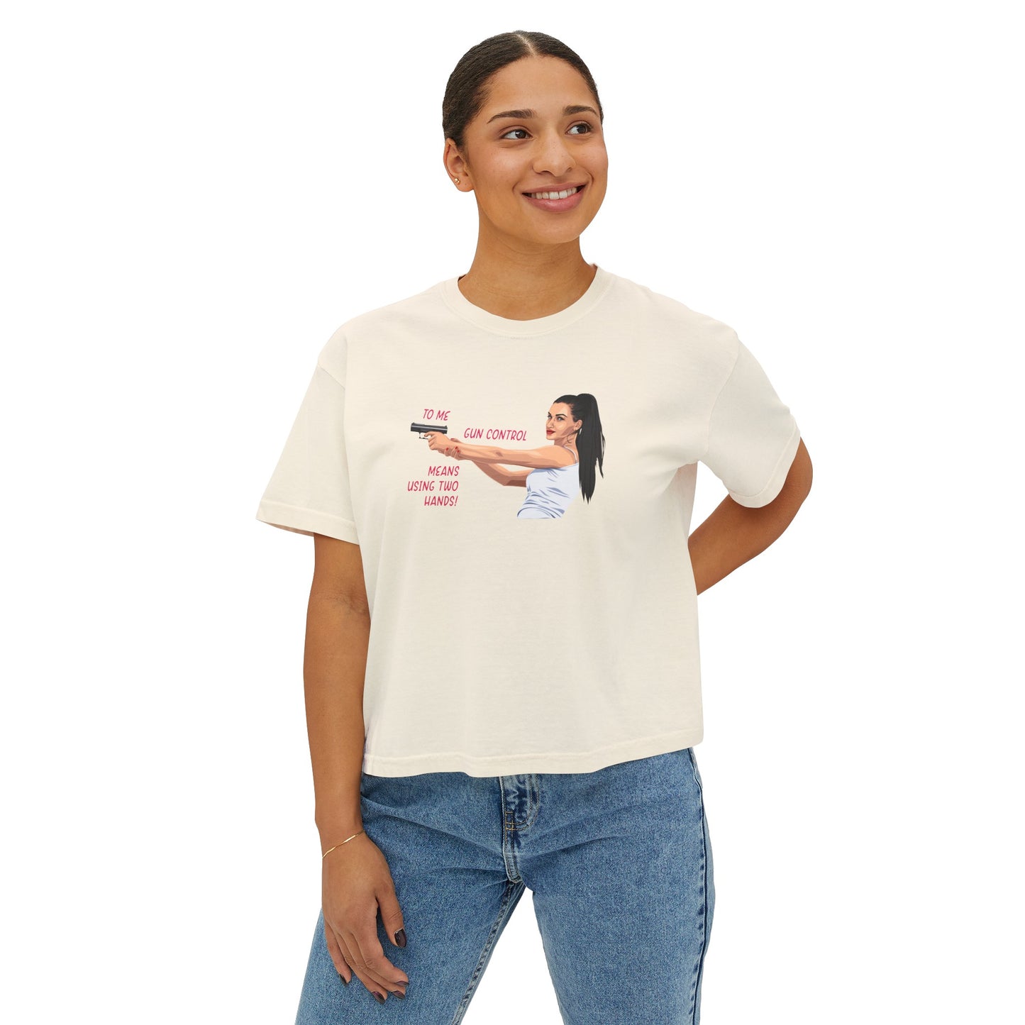 Girl Power Women's Boxy Tee