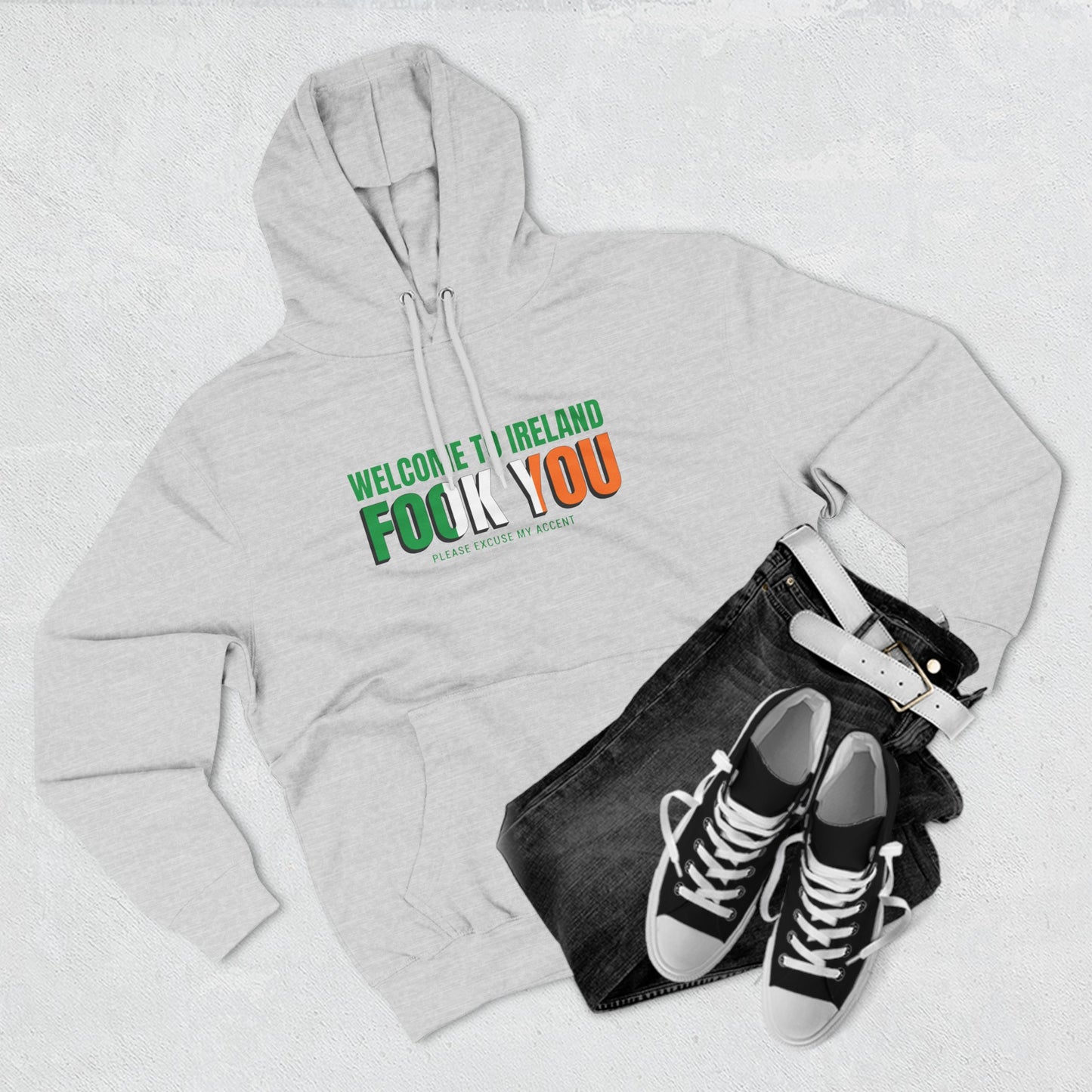 Welcome to Ireland Premium Pullover Hoodie