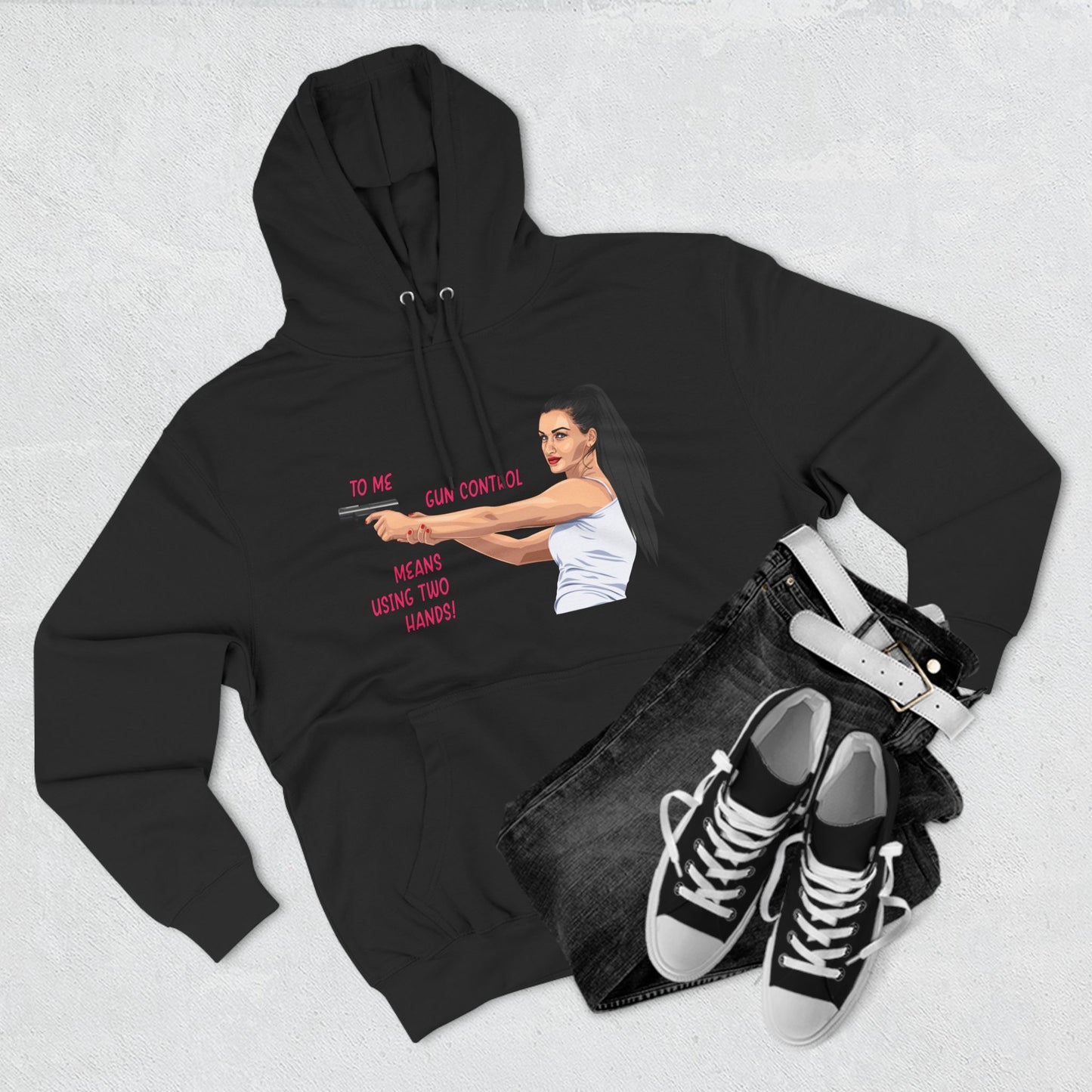 Fearless Woman's Fleece Hoodie