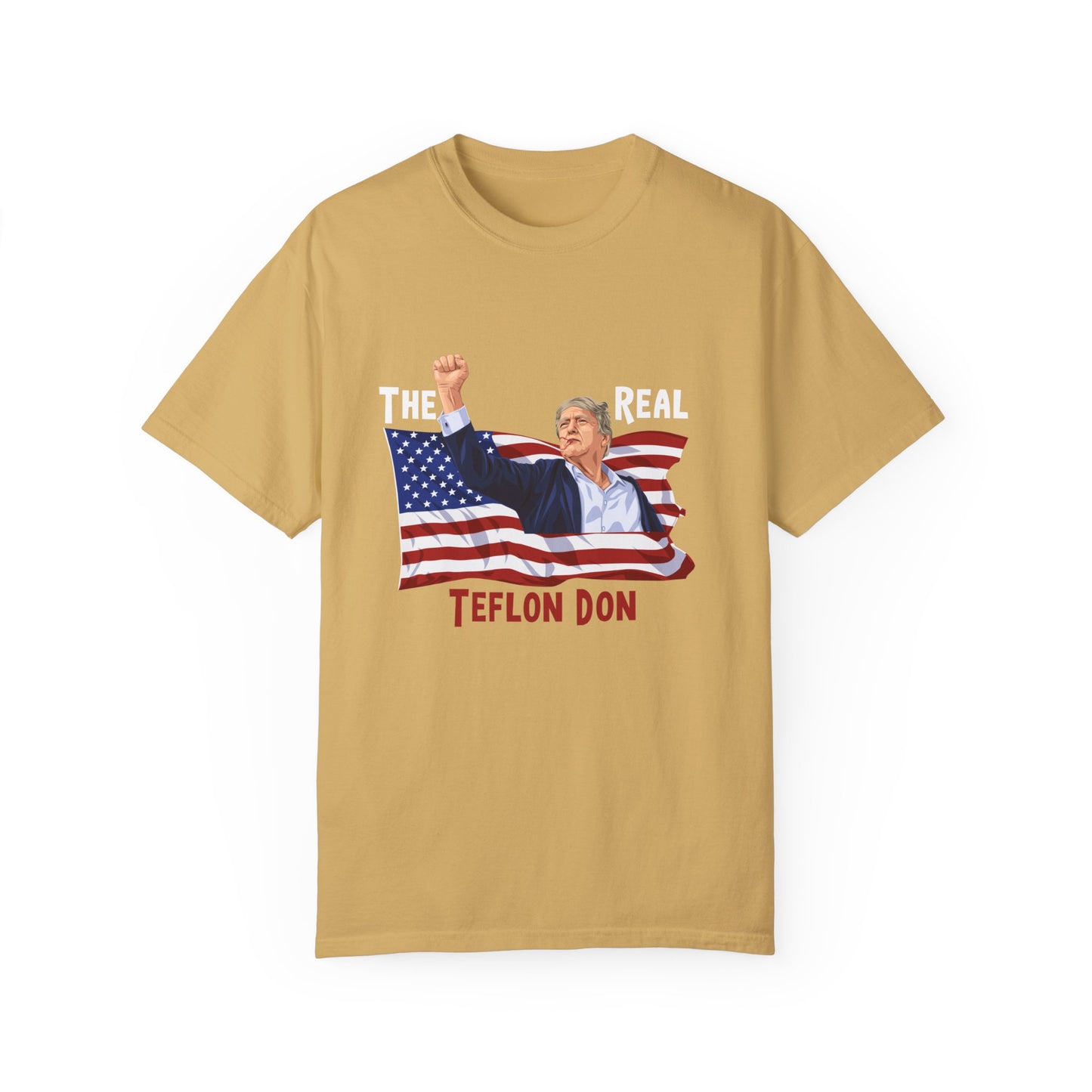 The Real Teflon Don- Unisex Garment-Dyed T-shirt