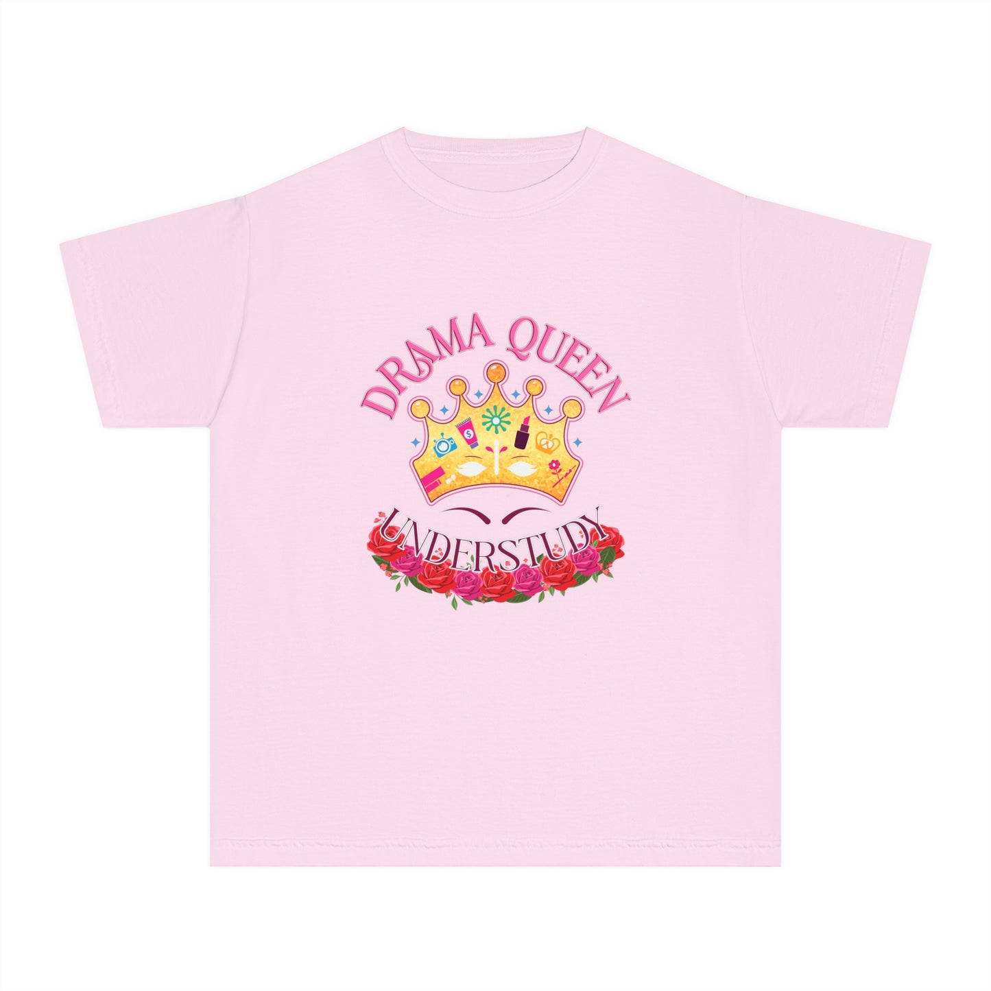 Drama Queen Understudy Girls Youth Midweight Tee