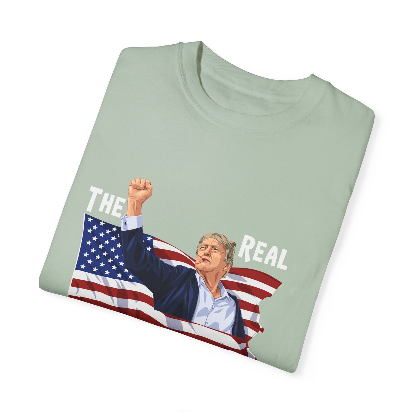 The Real Teflon Don- Unisex Garment-Dyed T-shirt