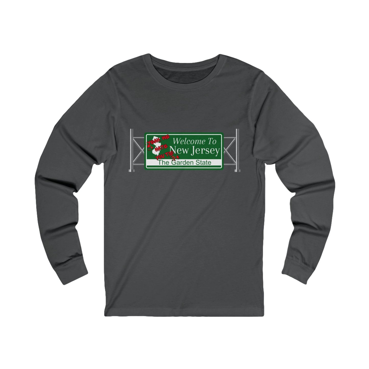 New Jersey lovers Unisex Long Sleeve Tee