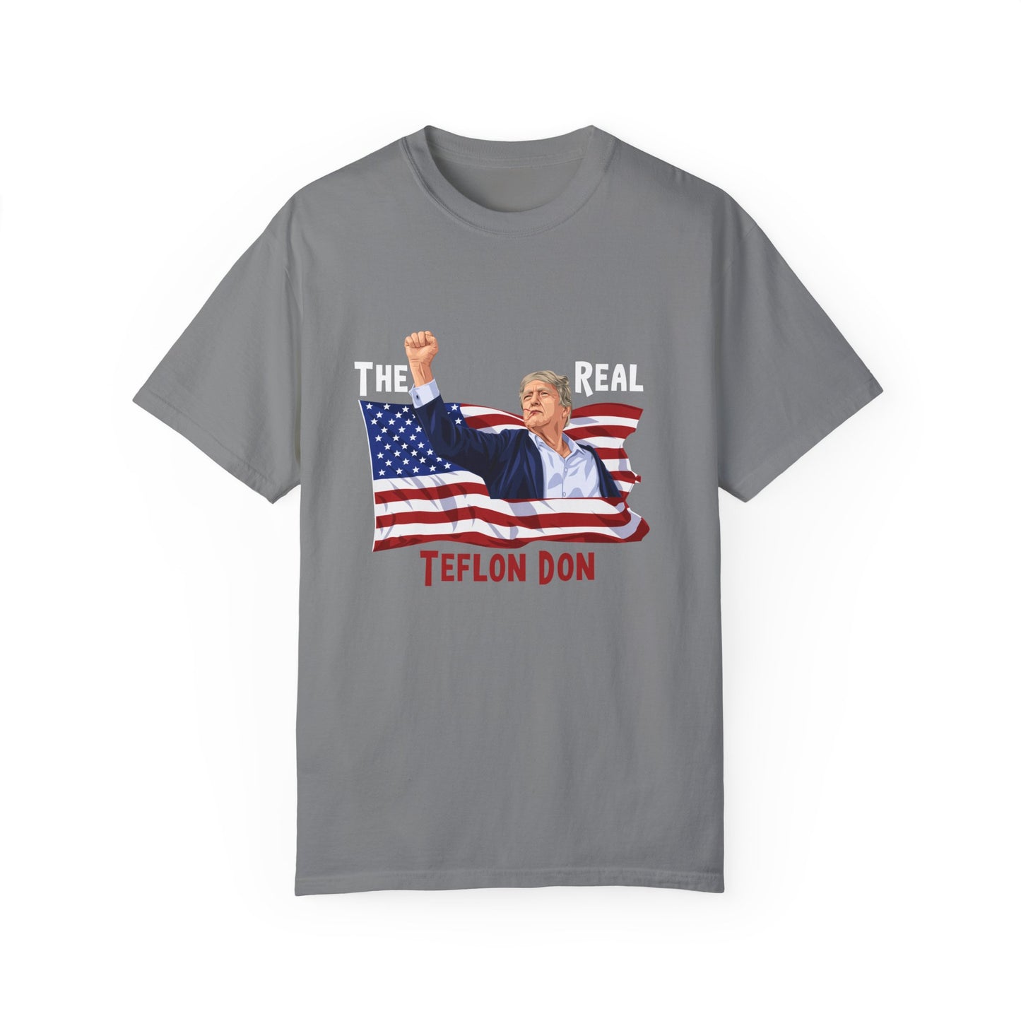 The Real Teflon Don- Unisex Garment-Dyed T-shirt