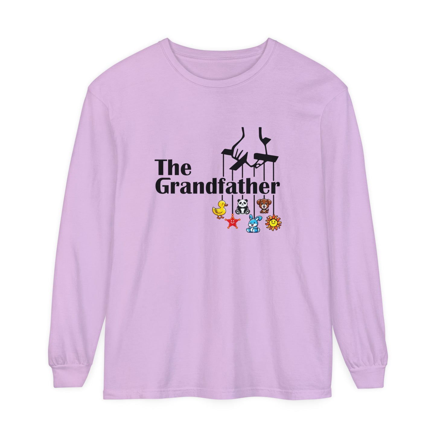 The Grandfather  Garment-dyed Long Sleeve T-Shirt