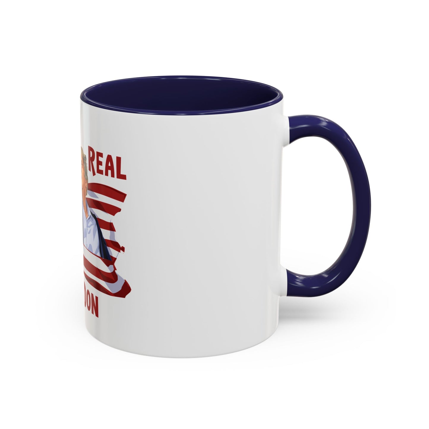 The Real Teflon Don- with Red Accent Coffee 11 or 15 oz Ceramic Mug