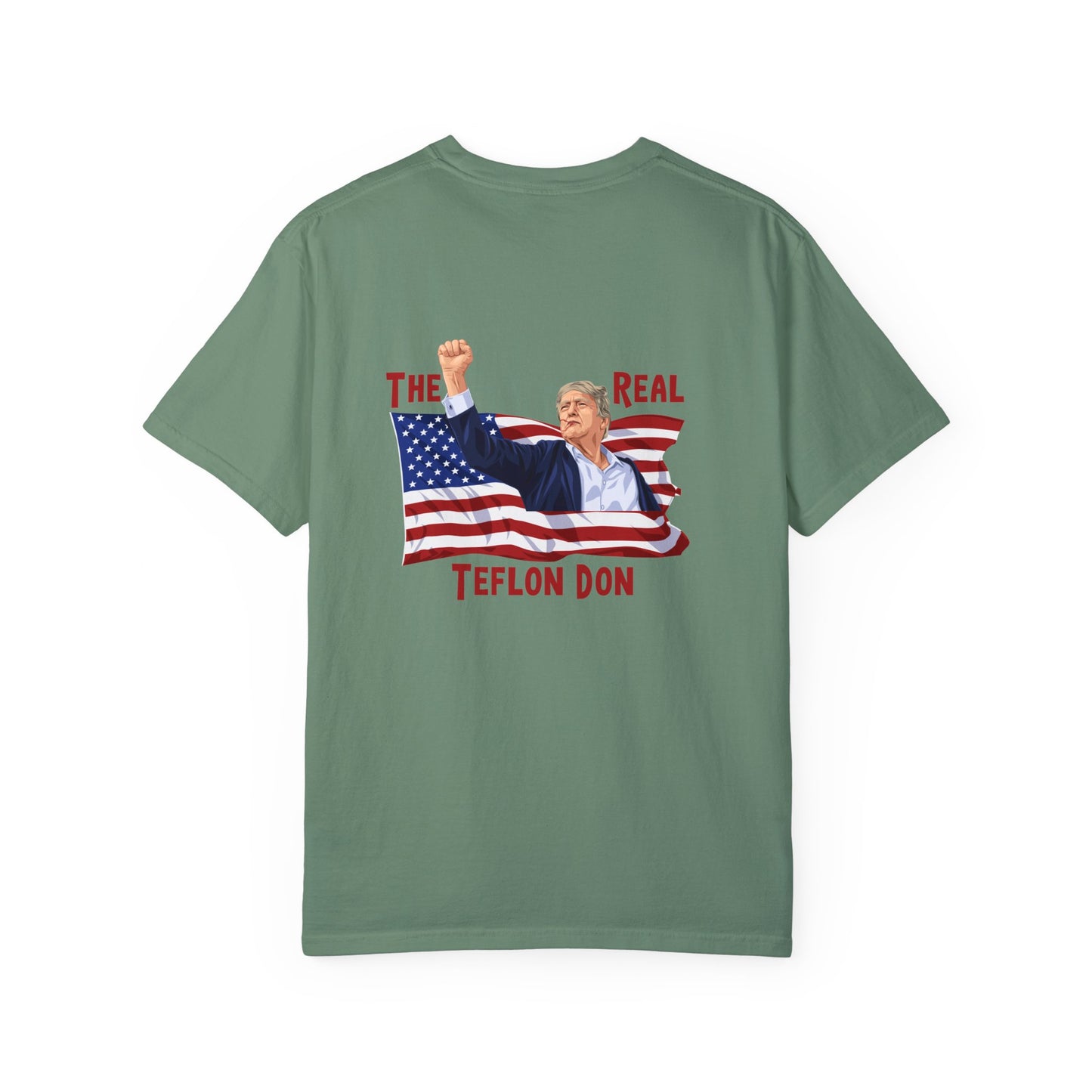 Teflon Donald Trump Unisex Garment-Dyed T-shirt