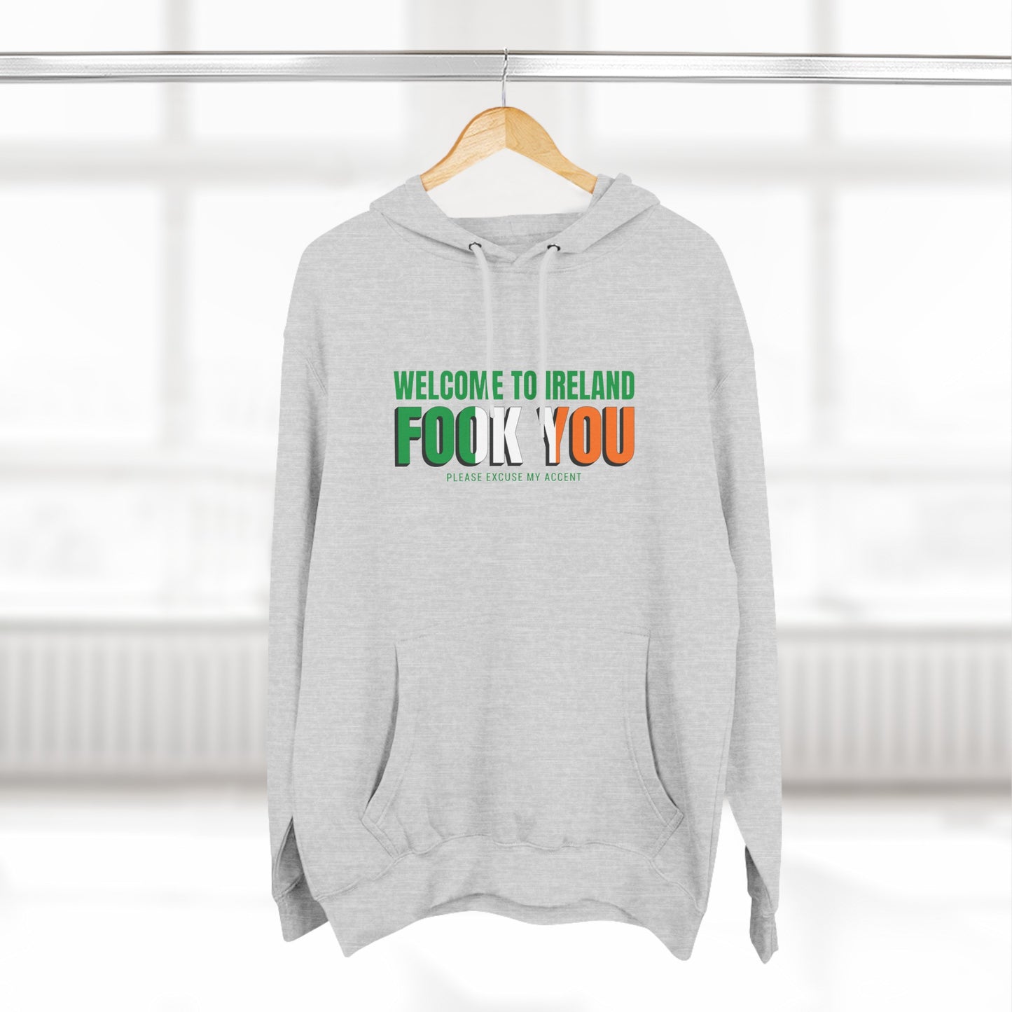 Welcome to Ireland Premium Pullover Hoodie