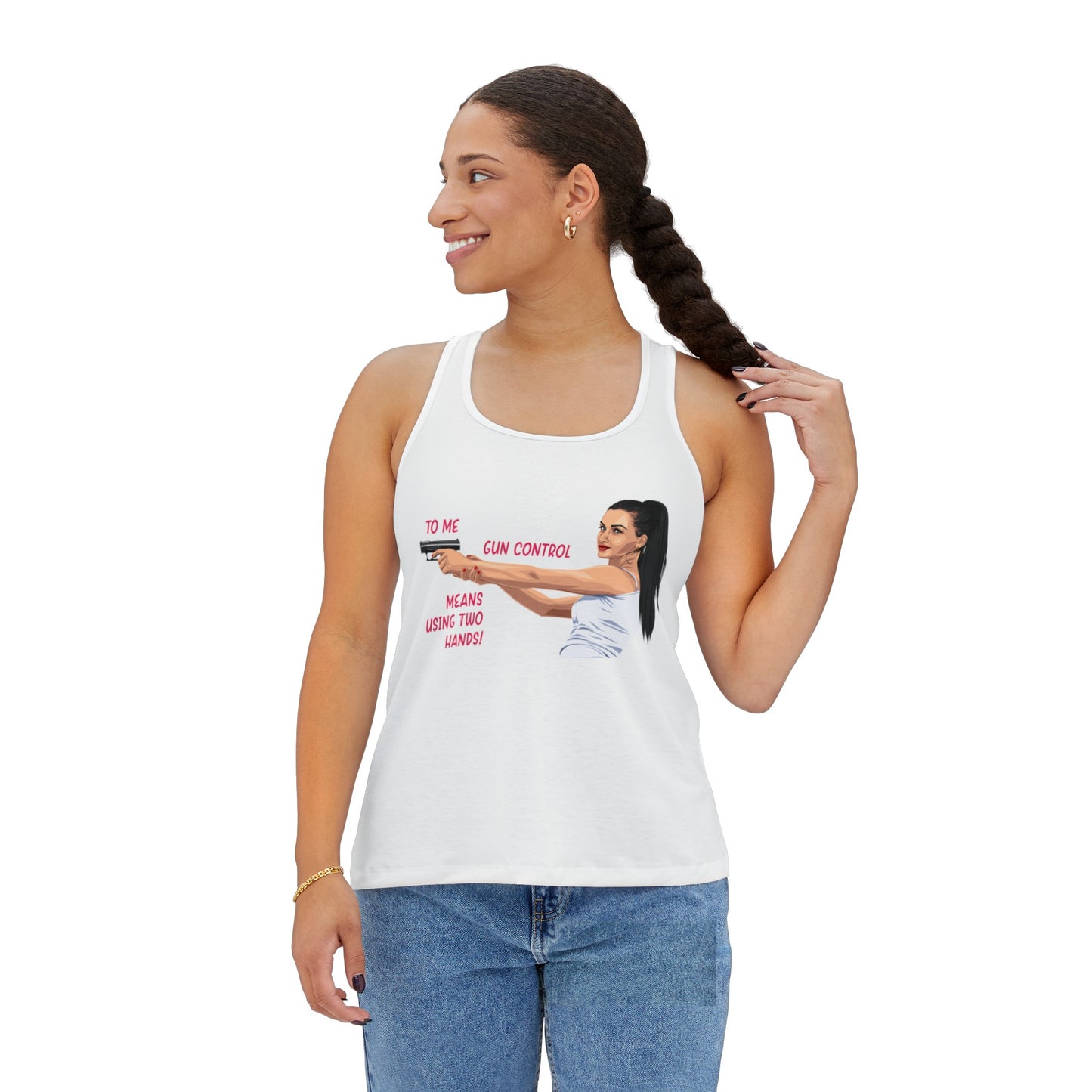 Girl Power summer Women's Tank Top