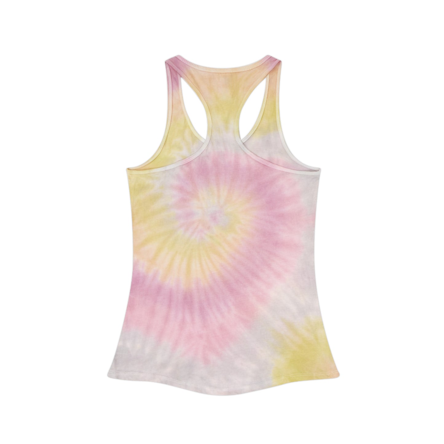 Girl power Tie Dye Racerback Tank Top