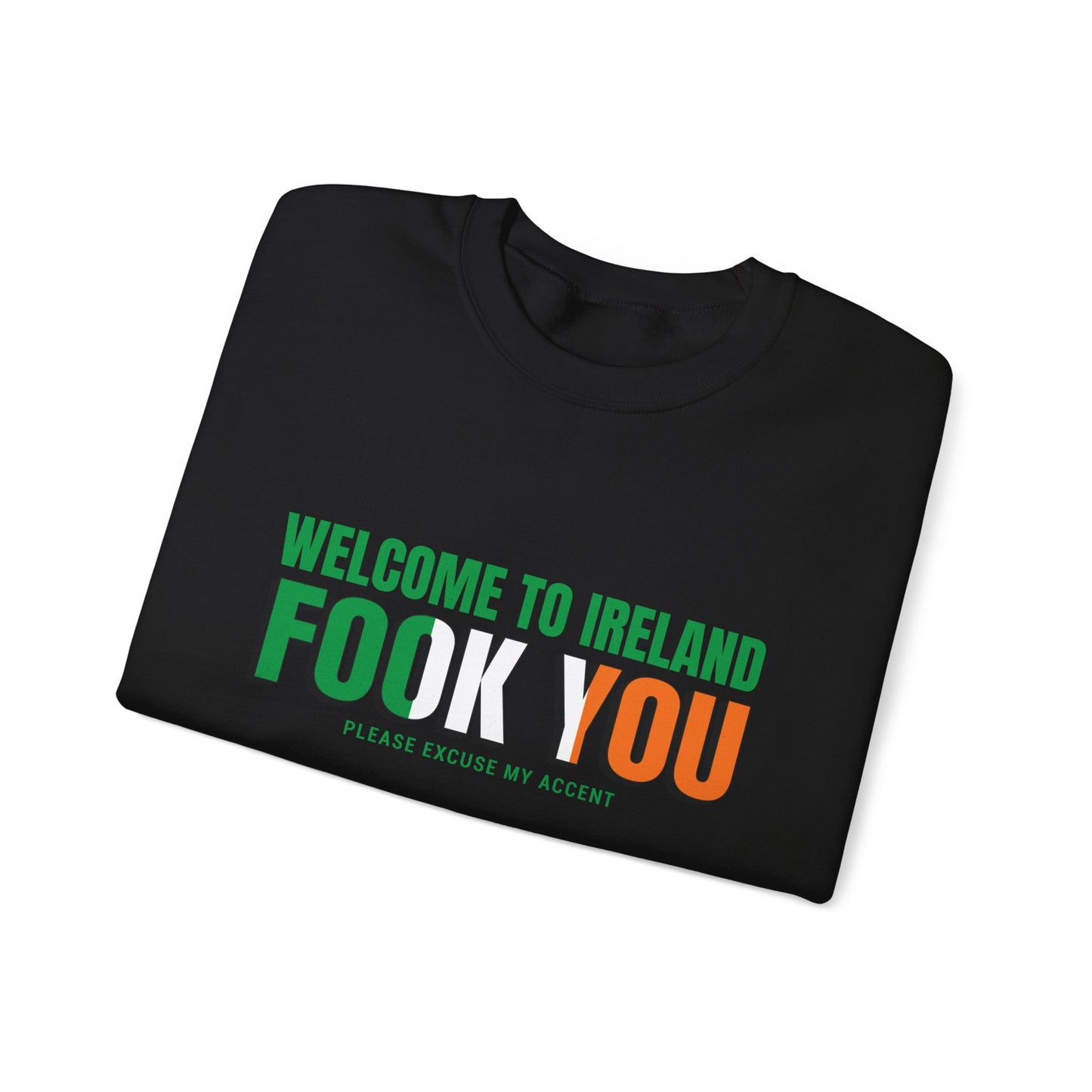 Welcome to Ireland Unisex Heavy Blend™ Crewneck Sweatshirt