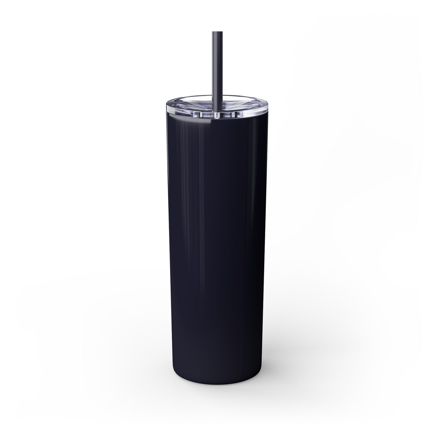 Welcome to the UK  You Wanker - Skinny Stainless Steel Tumbler with Straw, 20oz