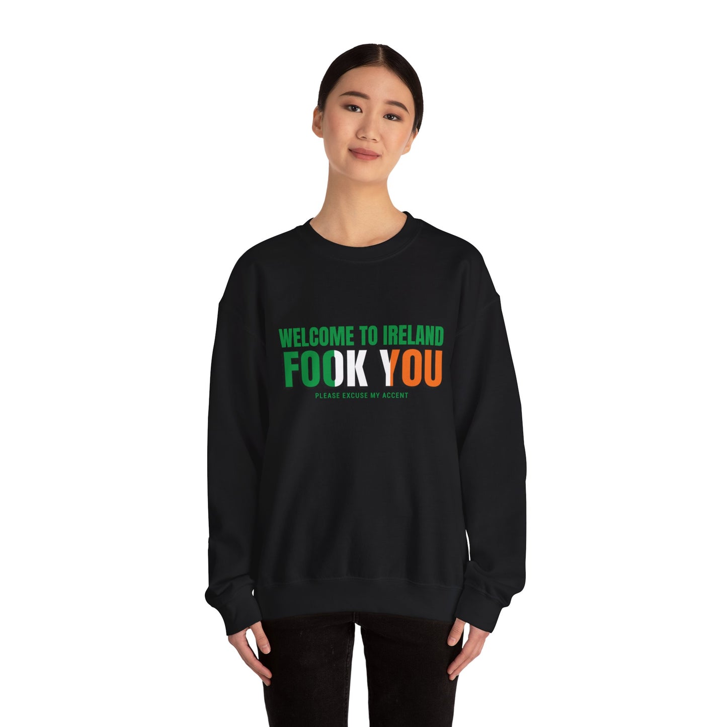 Welcome to Ireland Unisex Heavy Blend™ Crewneck Sweatshirt