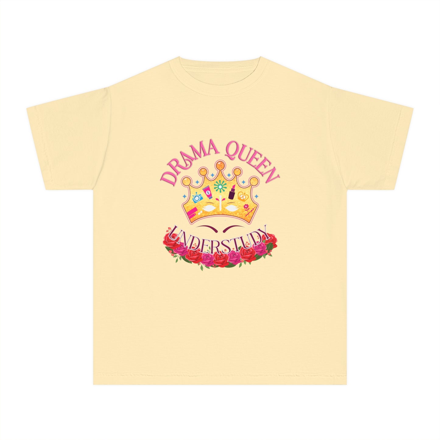 Drama Queen Understudy Girls Youth Midweight Tee