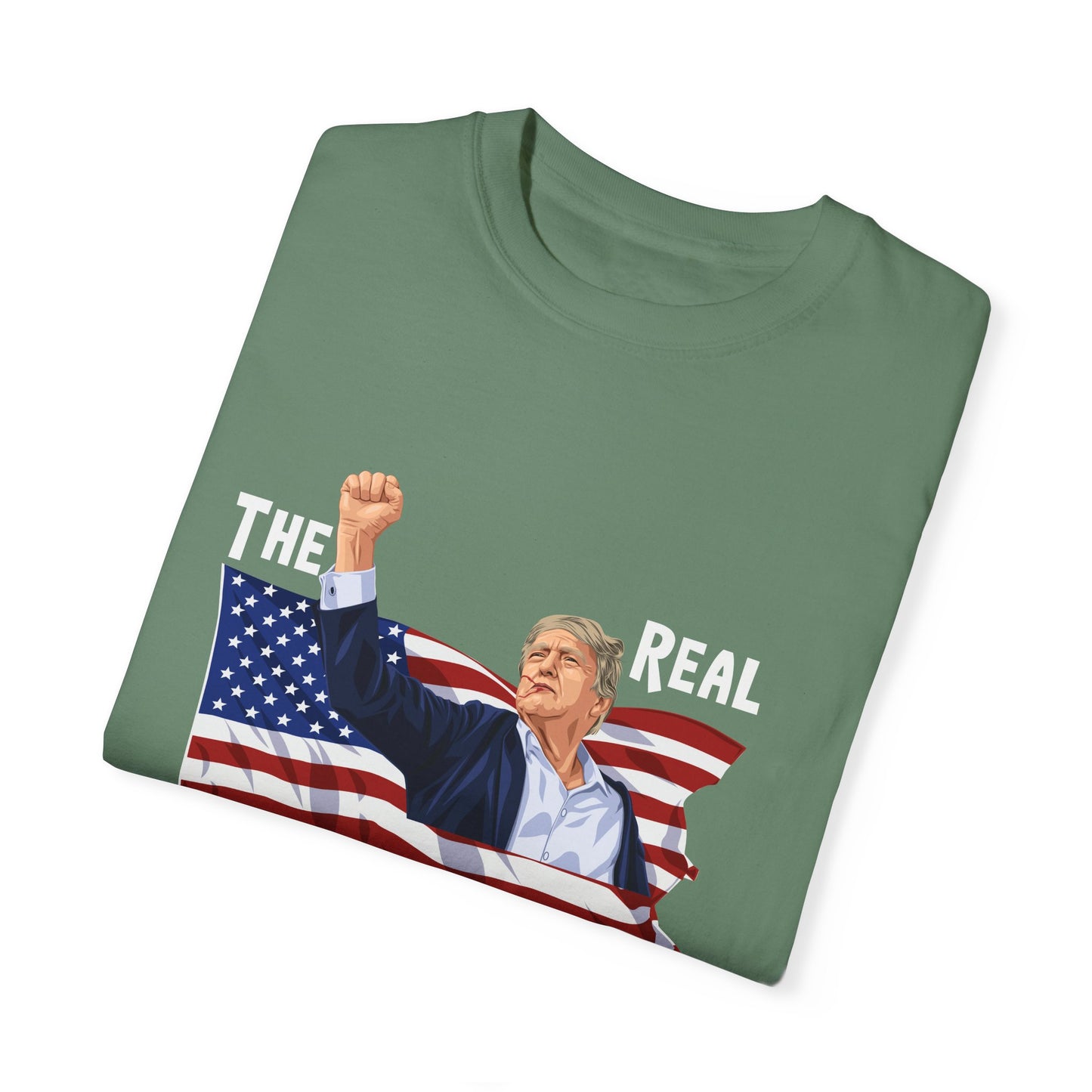 The Real Teflon Don- Unisex Garment-Dyed T-shirt