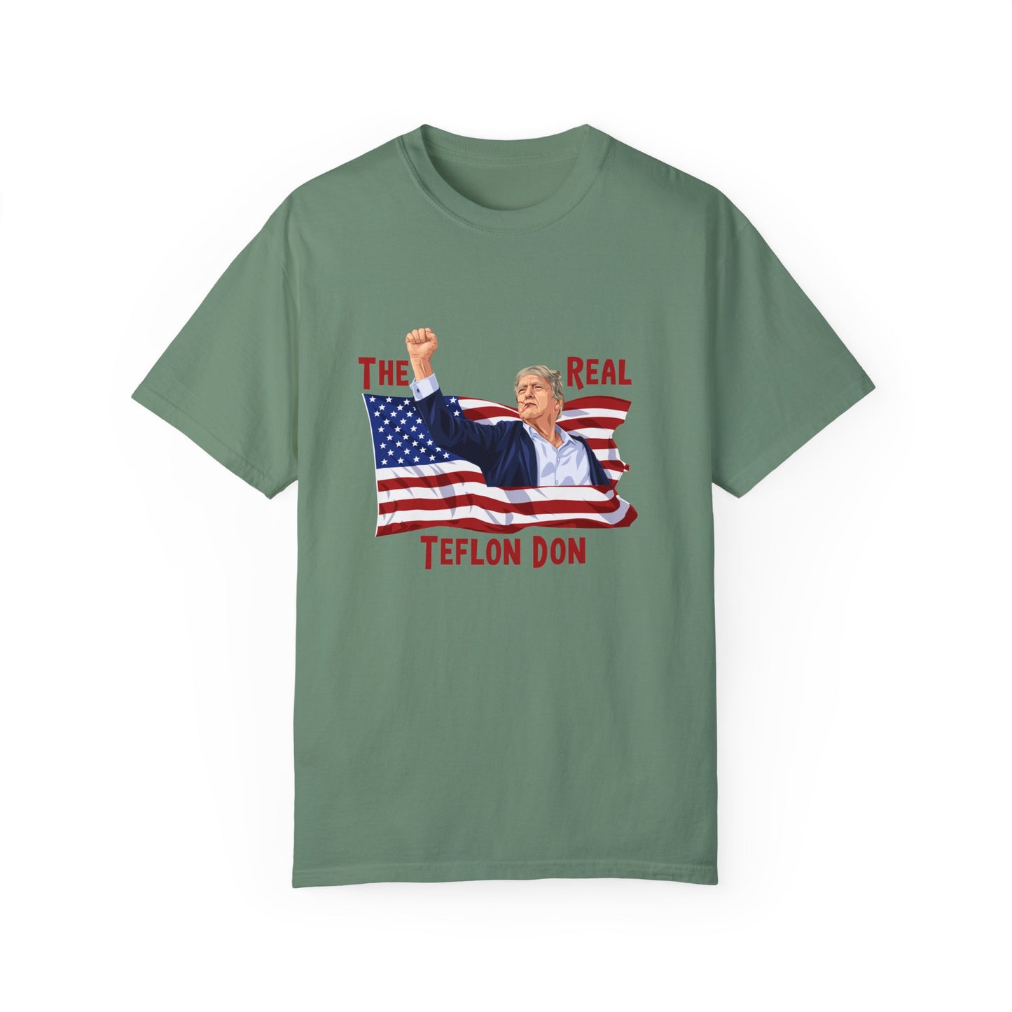 Teflon Don Trump Unisex Garment-Dyed T-shirt