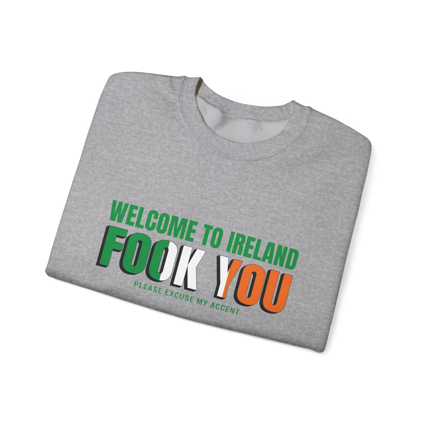 Welcome to Ireland Unisex Heavy Blend™ Crewneck Sweatshirt