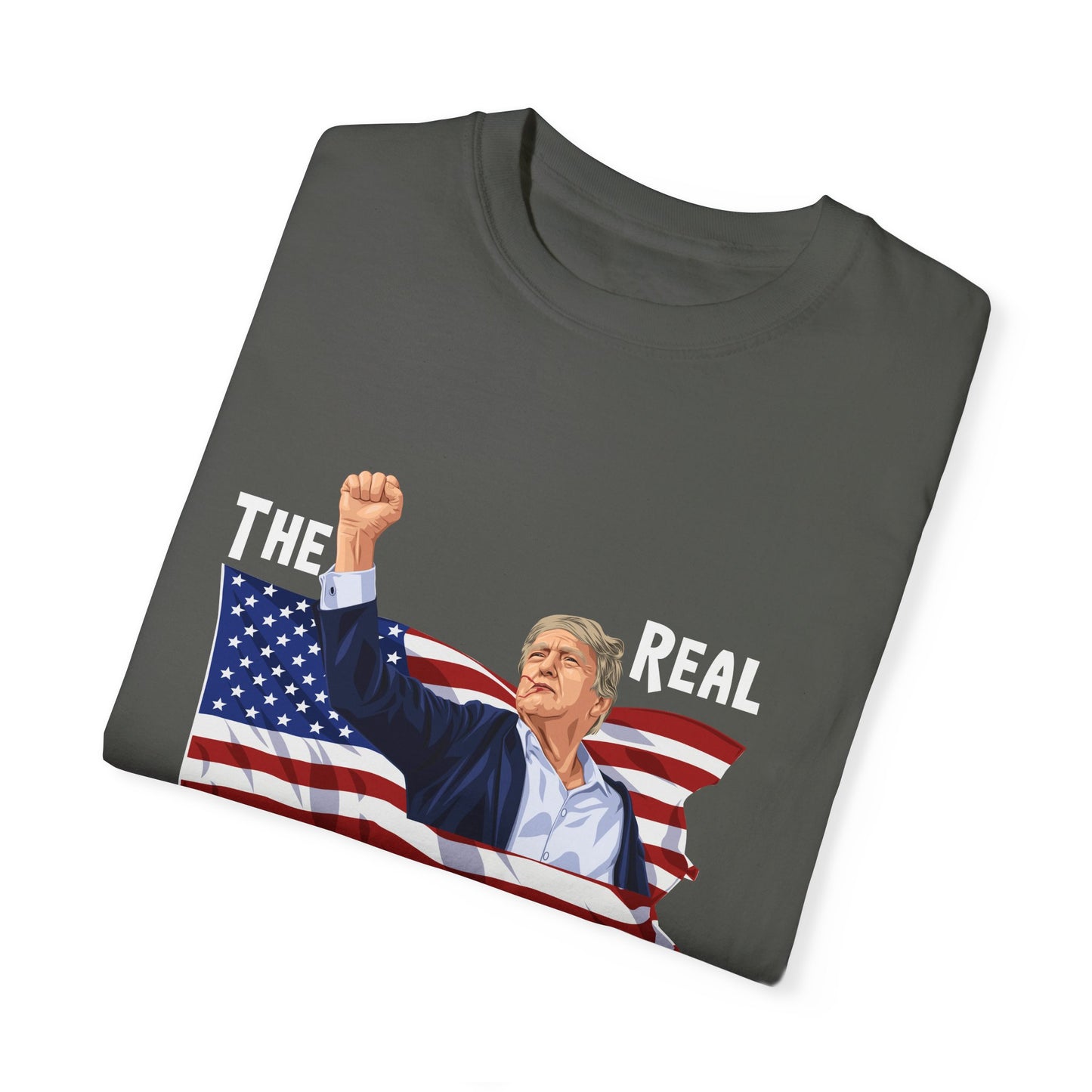 The Real Teflon Don- Unisex Garment-Dyed T-shirt