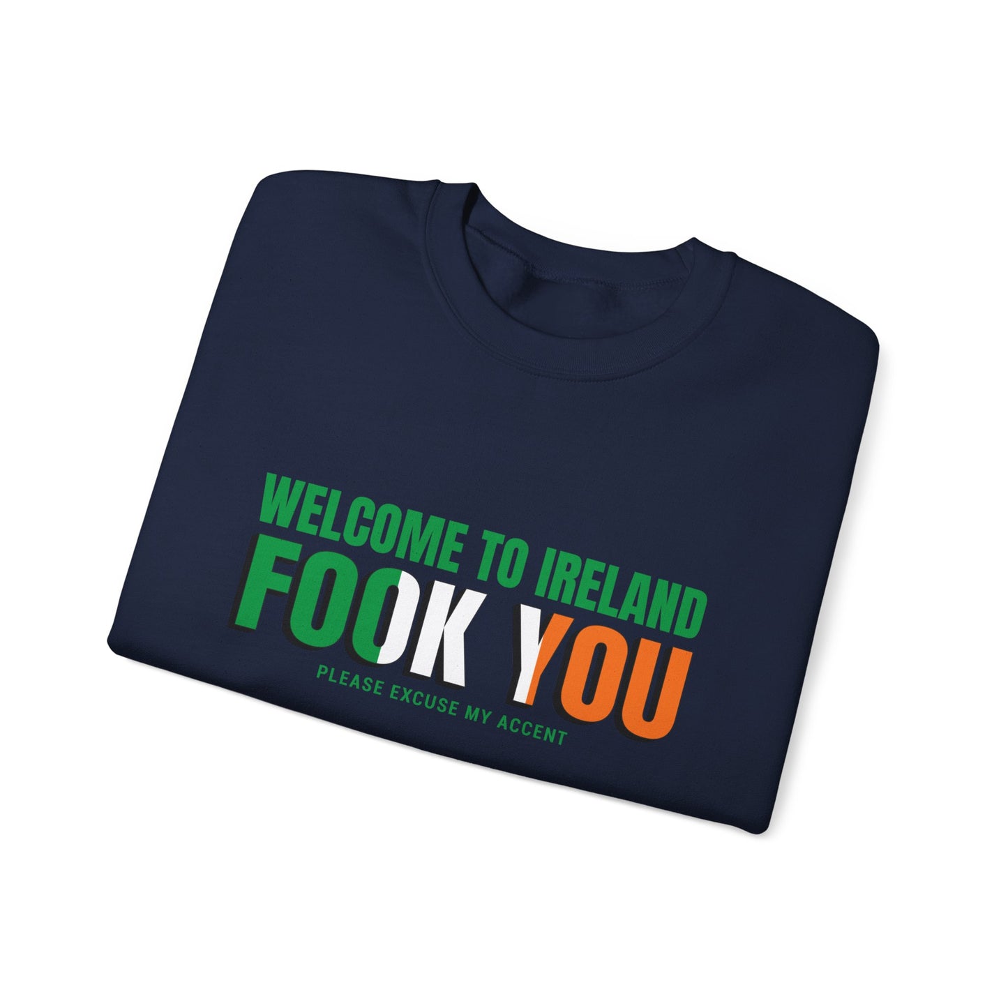 Welcome to Ireland Unisex Heavy Blend™ Crewneck Sweatshirt