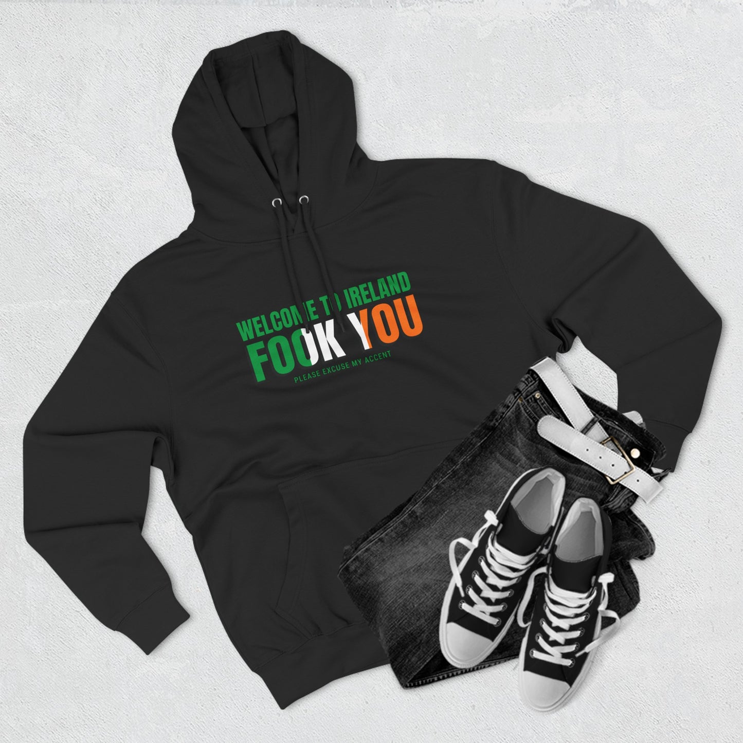 Welcome to Ireland Premium Pullover Hoodie