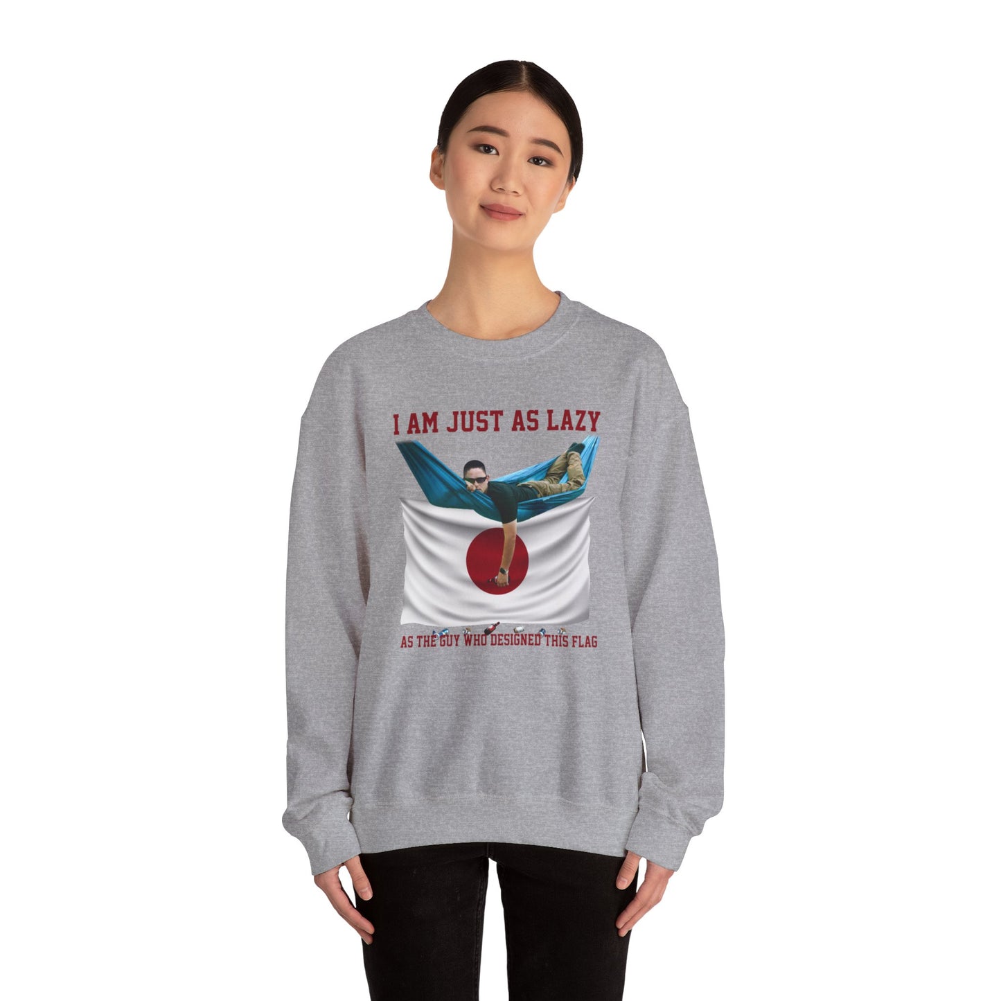 Lazy Guy Unisex Heavy Blend™ Crewneck Sweatshirt