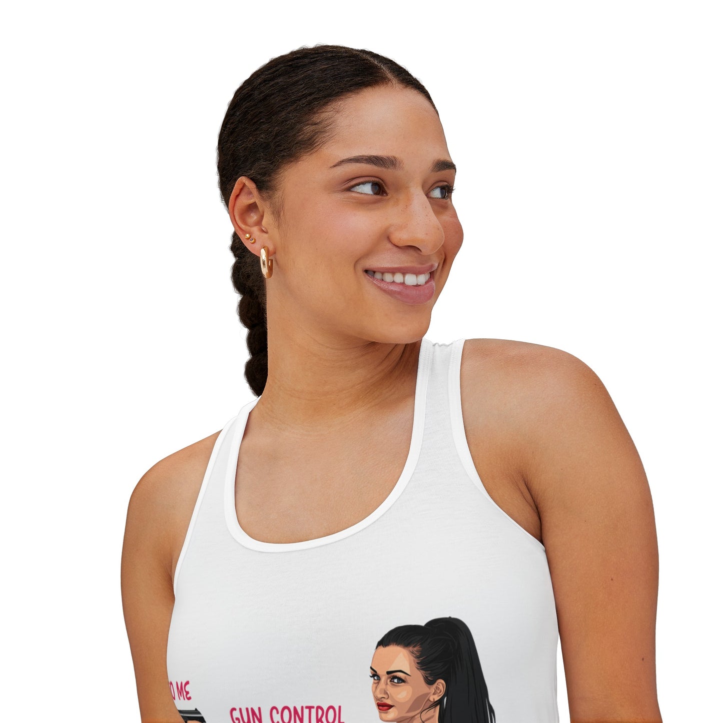 Girl Power summer Women's Tank Top