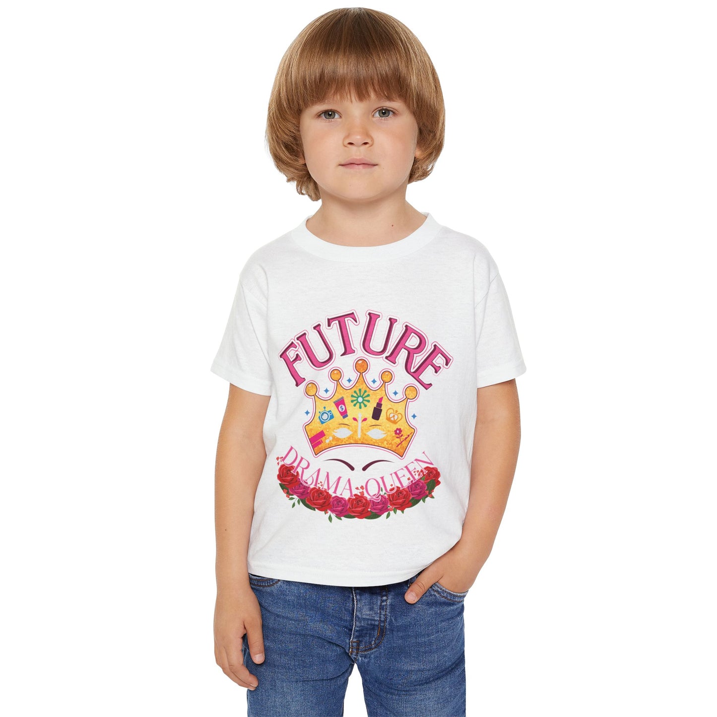 Future Drama Queen Girls Toddler T-shirt Heavy Cotton™