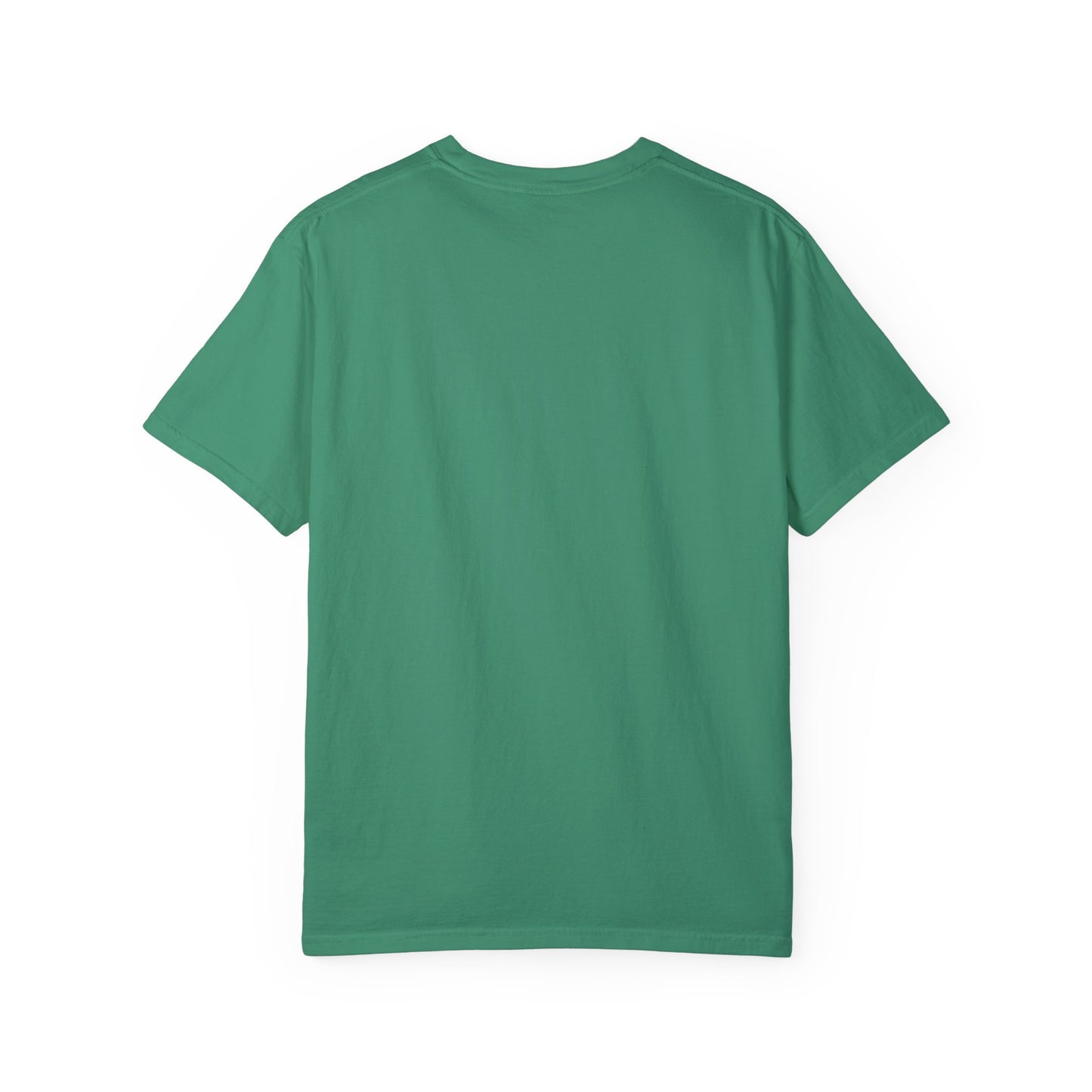 Born in the 60s Green with white lettering Unisex Garment-Dyed T-shirt