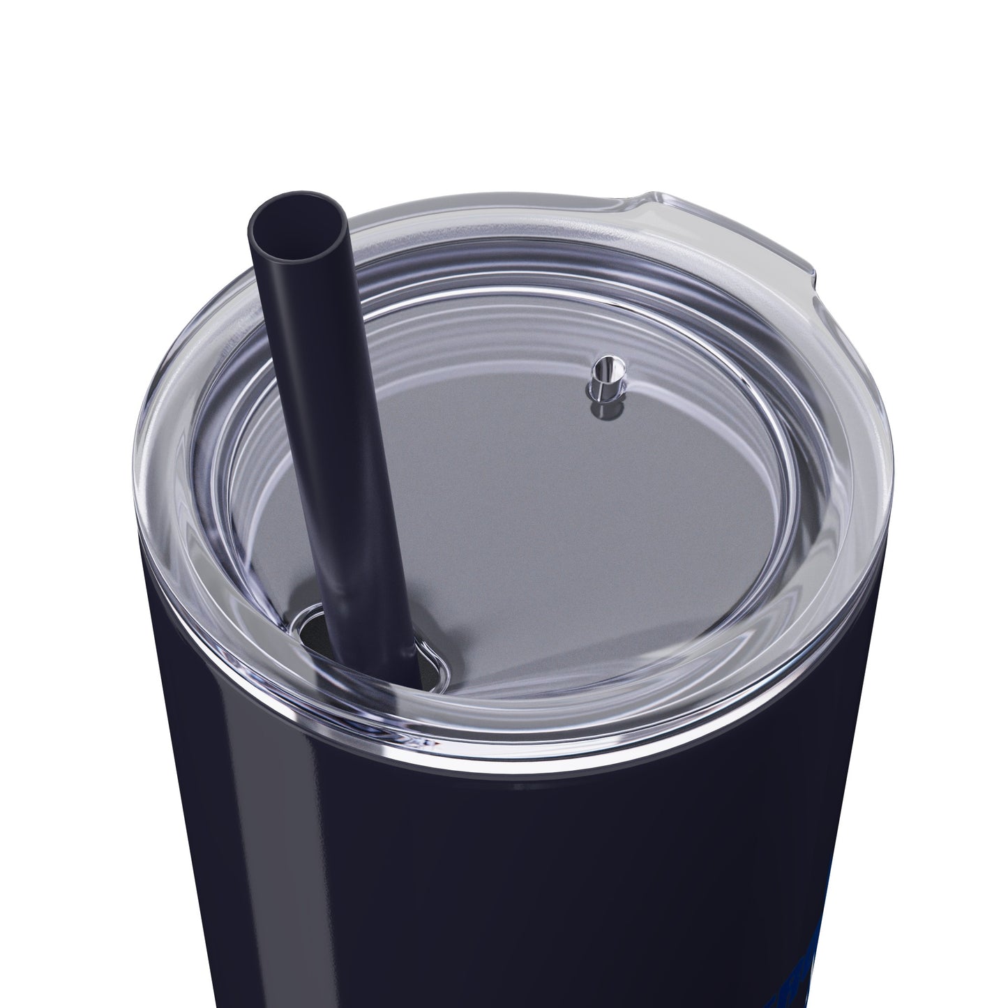 Welcome to Greece Skinny Tumbler with Straw, 20oz