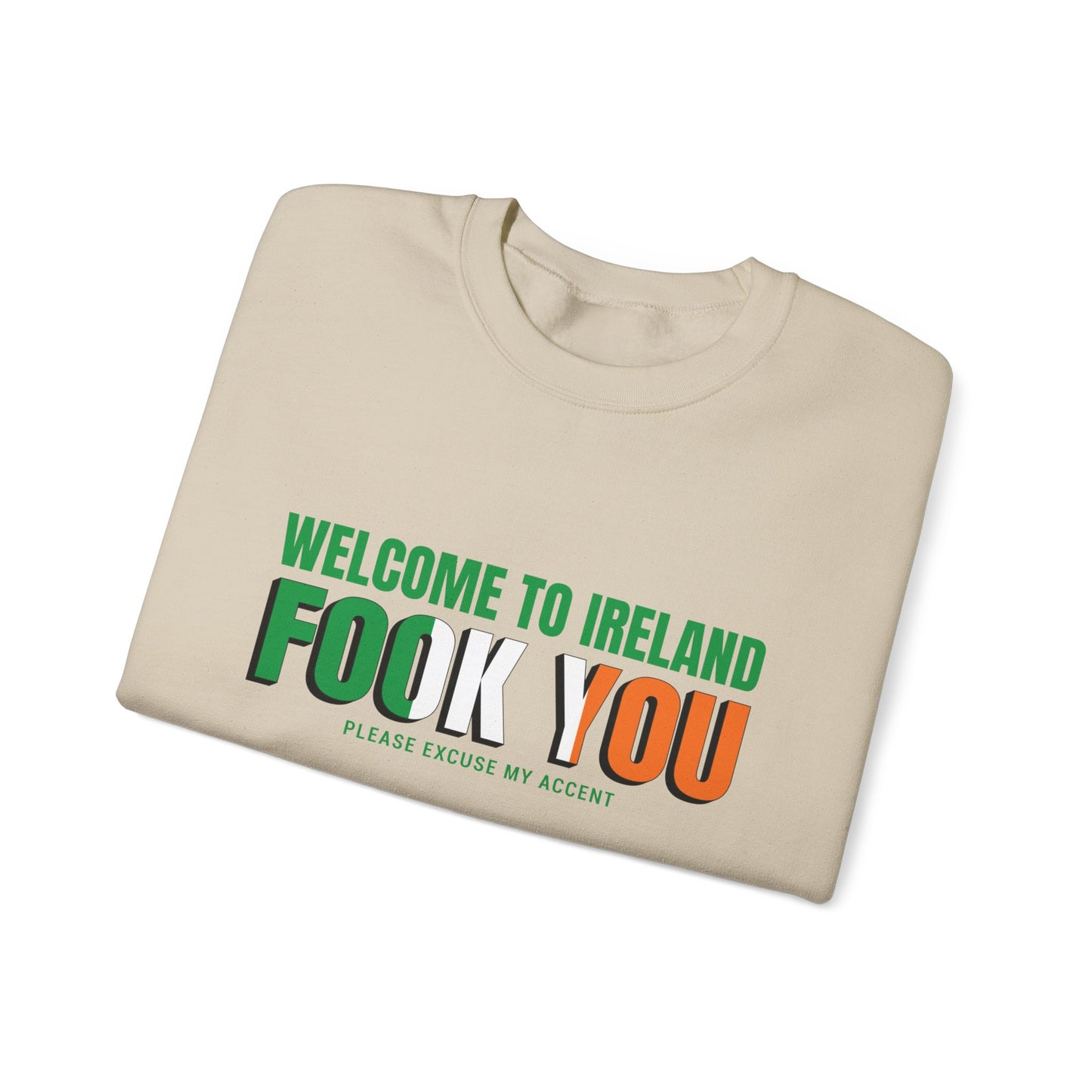 Welcome to Ireland Unisex Heavy Blend™ Crewneck Sweatshirt