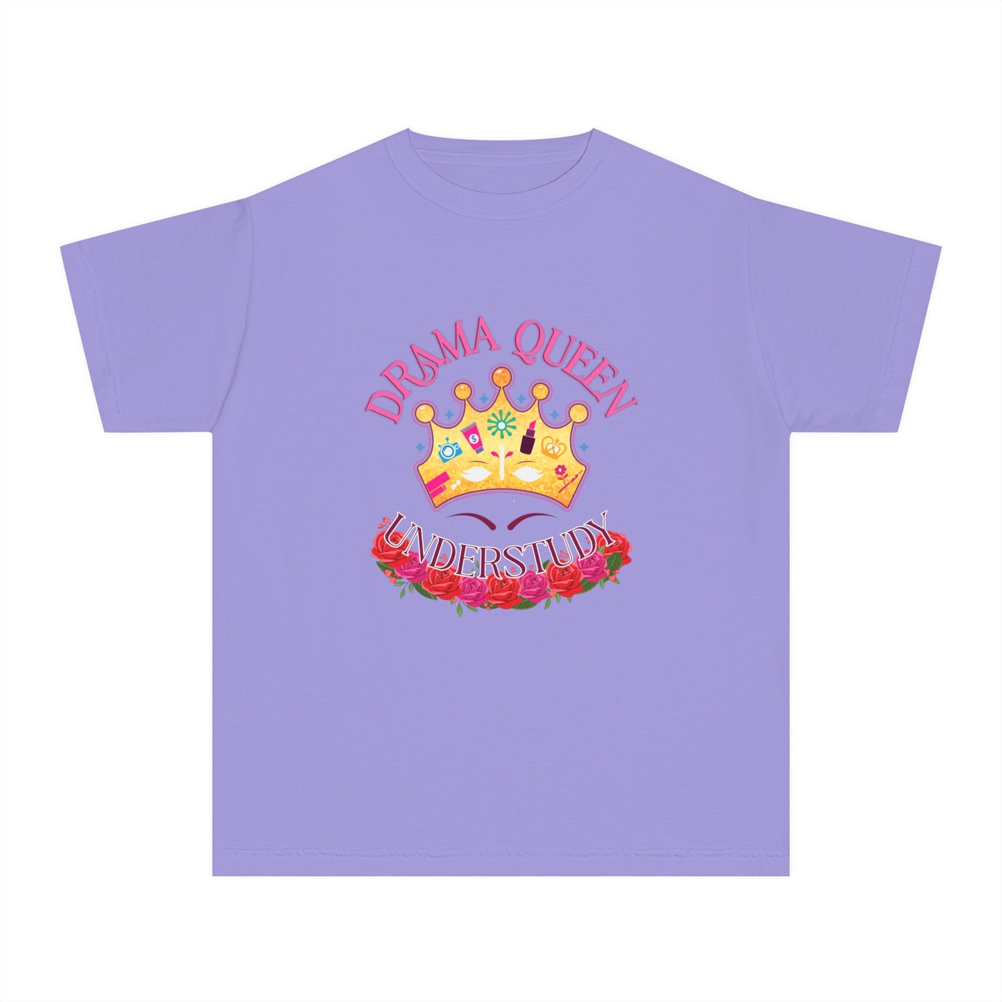 Drama Queen Understudy Girls Youth Midweight Tee