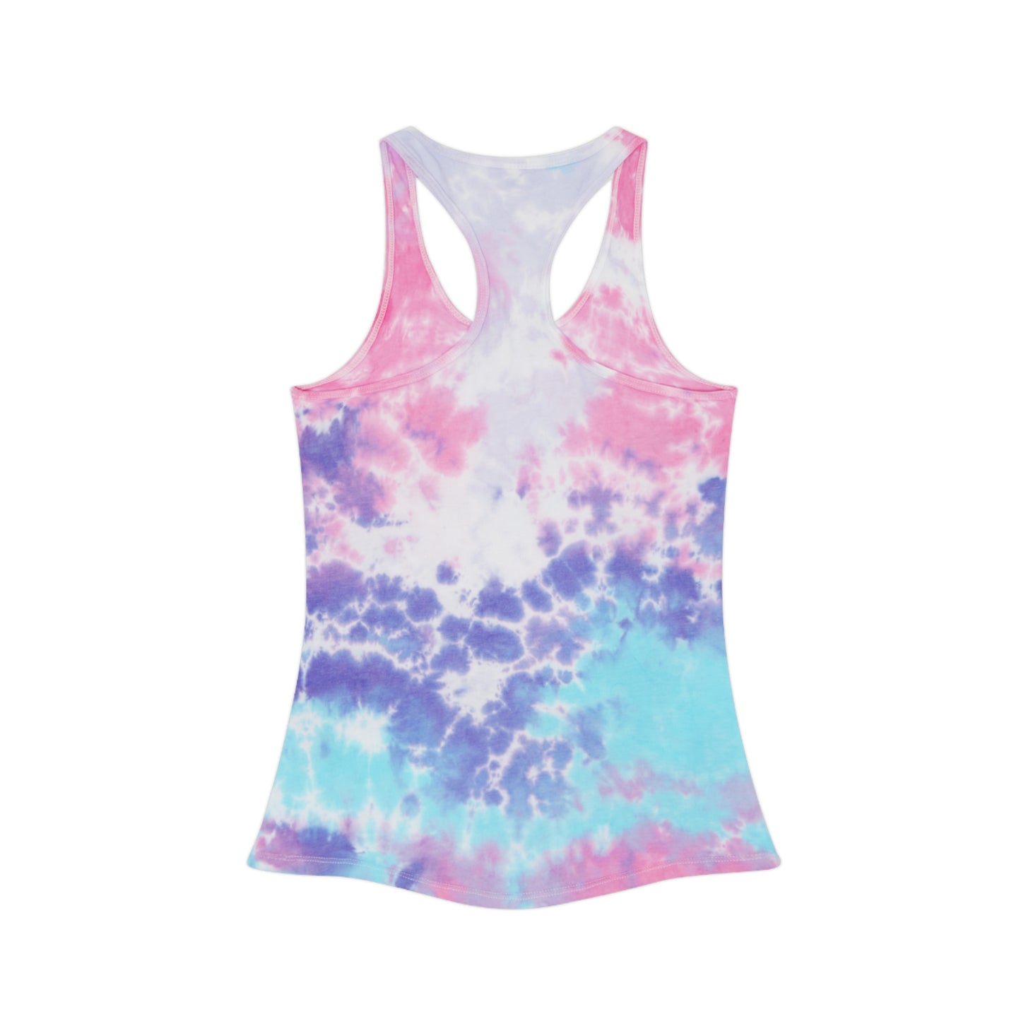 Girl power Tie Dye Racerback Tank Top