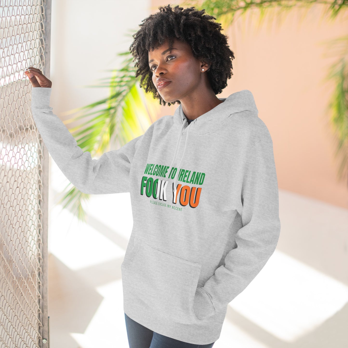 Welcome to Ireland Premium Pullover Hoodie