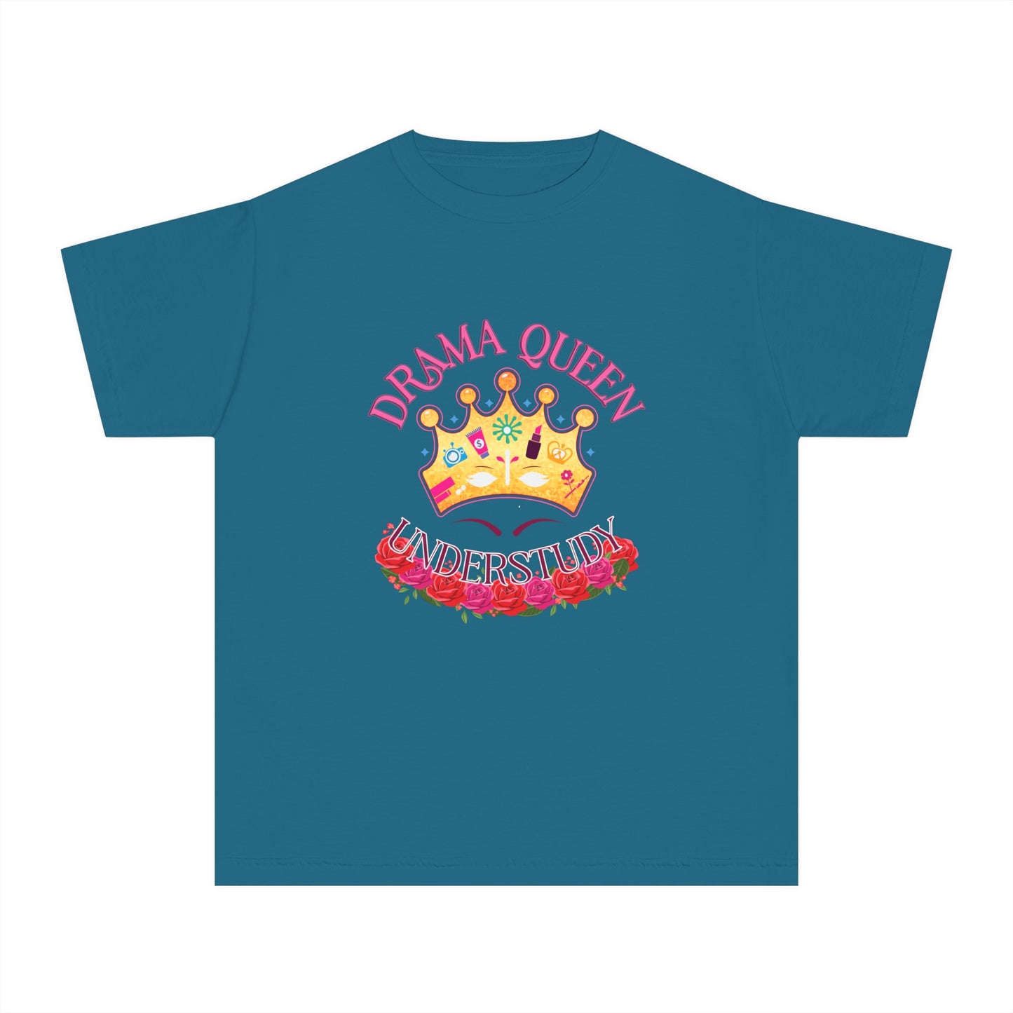 Drama Queen Understudy Girls Youth Midweight Tee