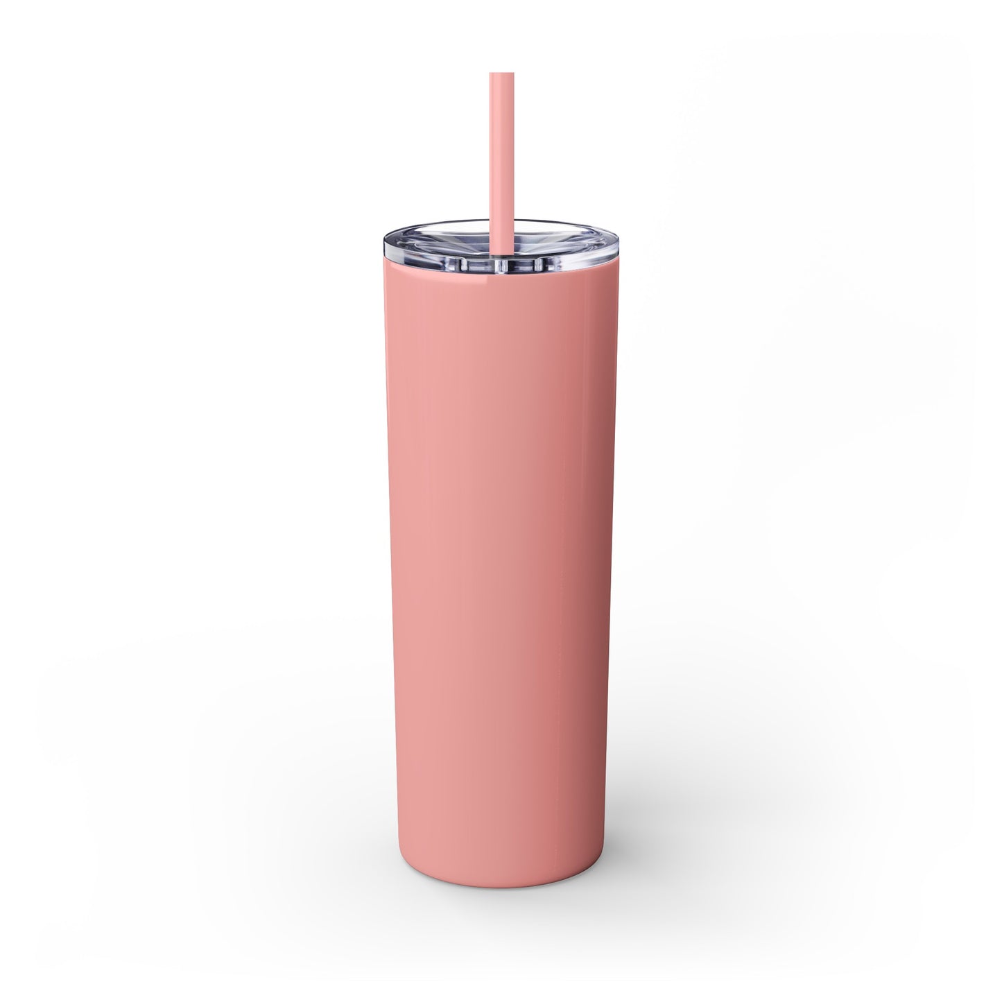 Community Collage is Easier Than Regular College - Skinny Tumbler with Straw, 20oz