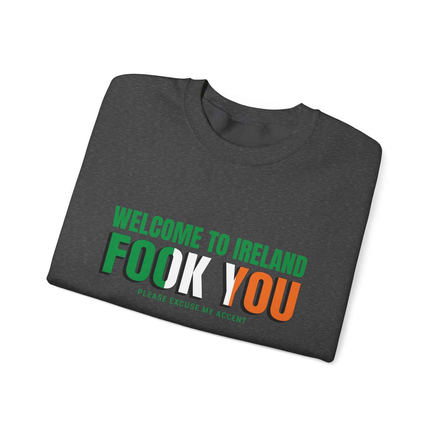 Welcome to Ireland Unisex Heavy Blend™ Crewneck Sweatshirt