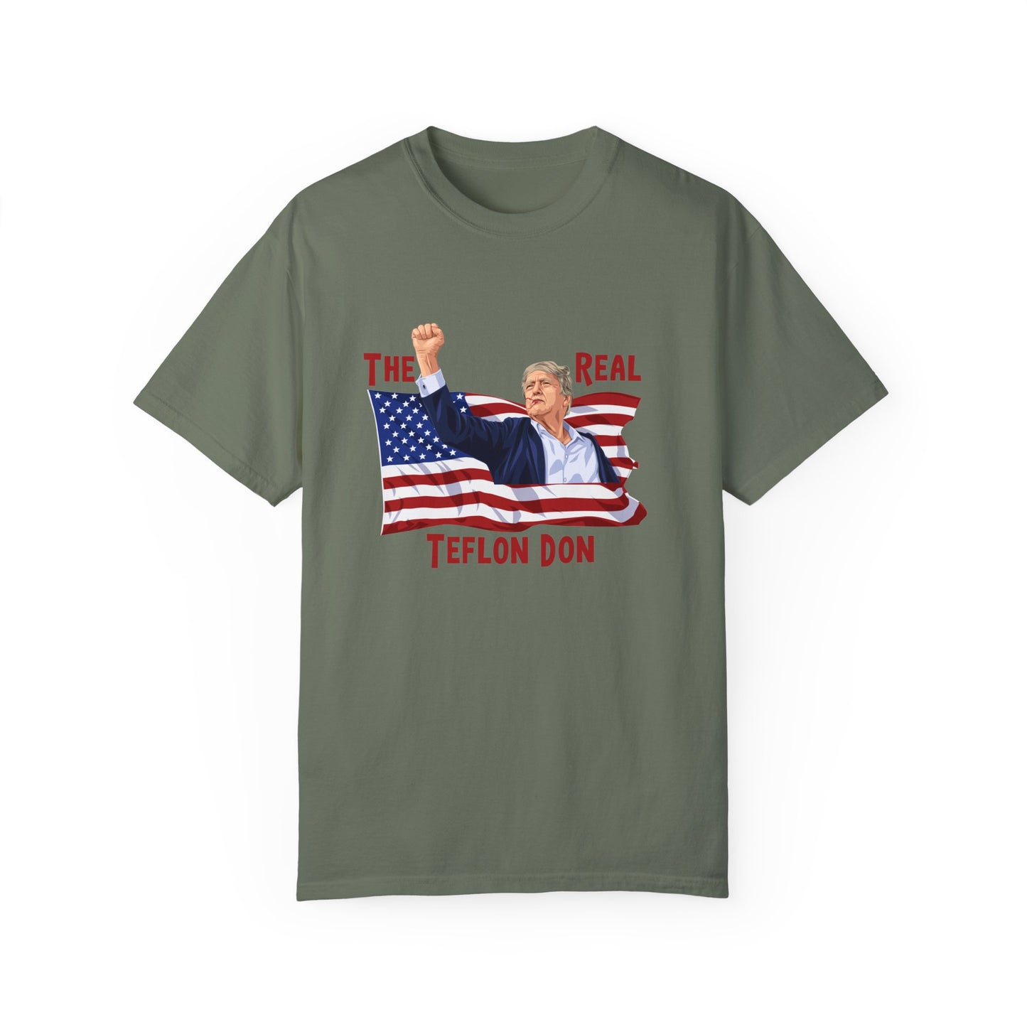 Teflon Donald Trump Unisex Garment-Dyed T-shirt