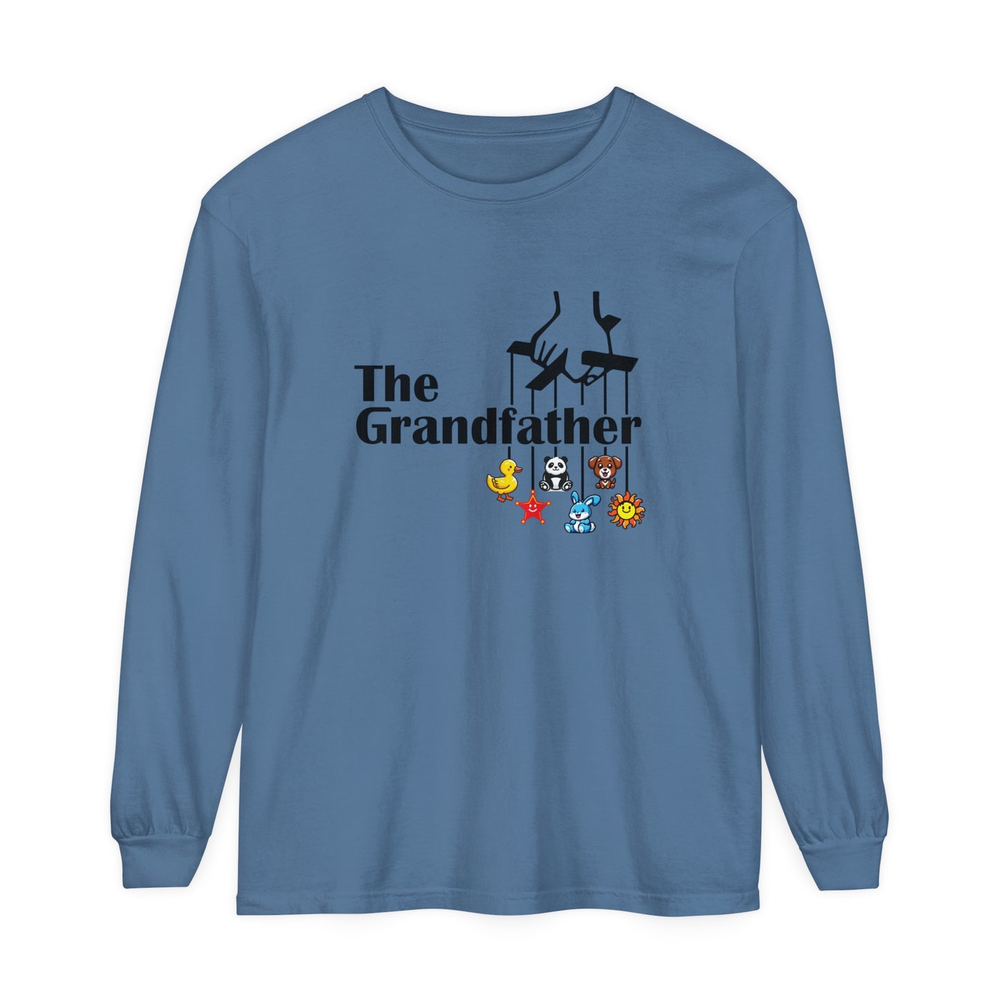 The Grandfather  Garment-dyed Long Sleeve T-Shirt