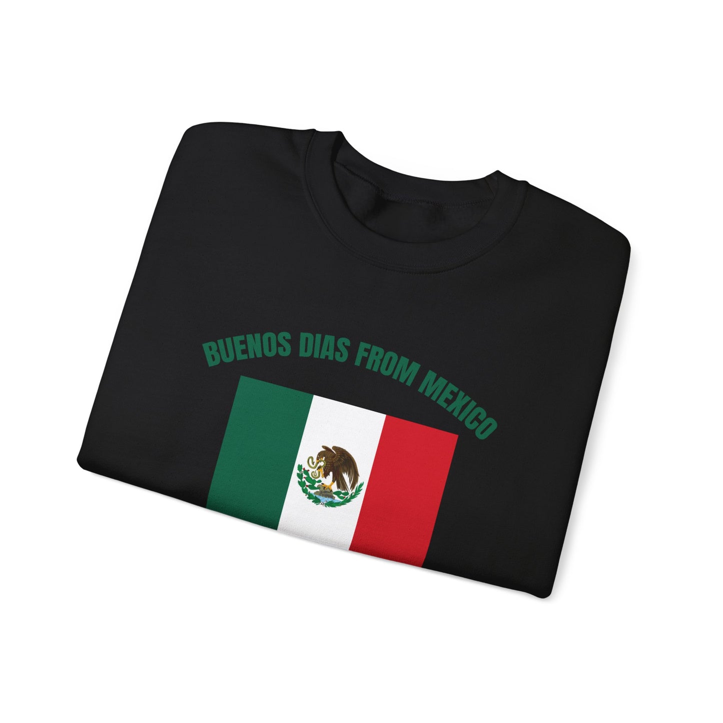 Buenos Dias from Mexico Unisex Heavy Blend™ Crewneck Sweatshirt