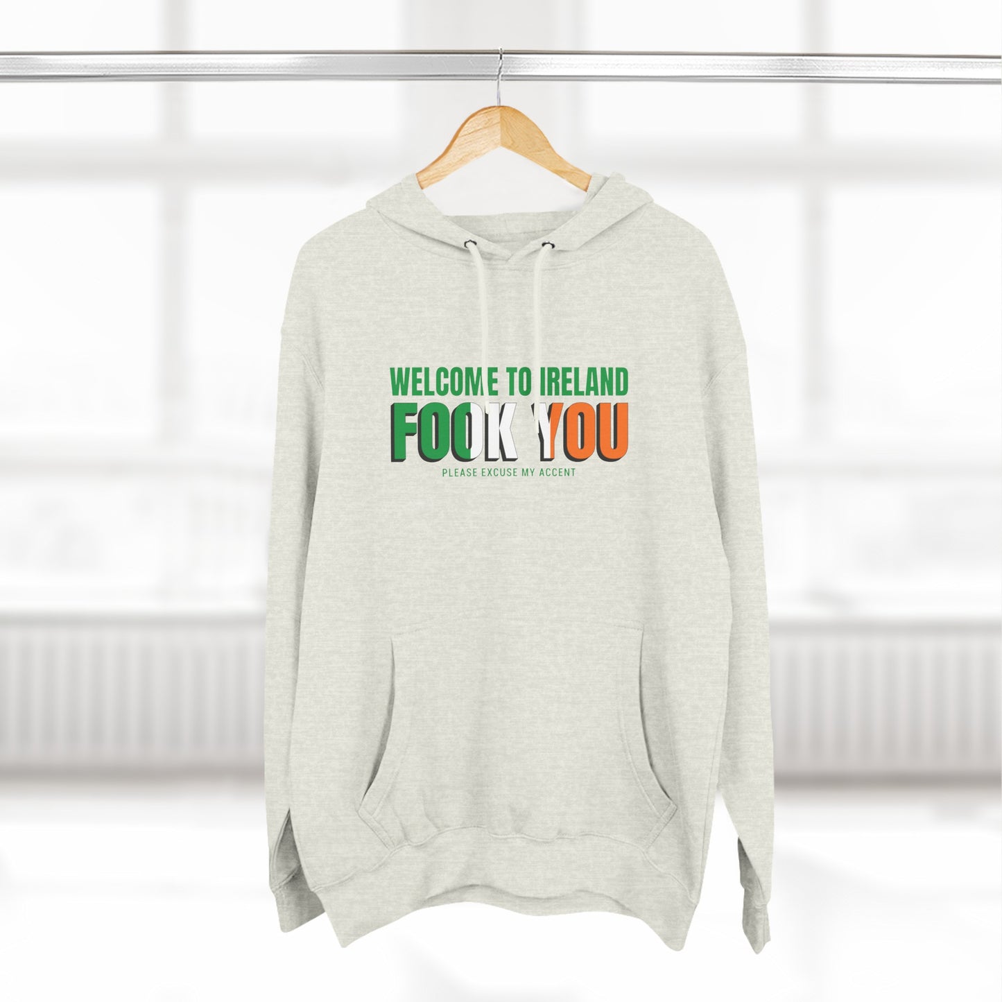 Welcome to Ireland Premium Pullover Hoodie