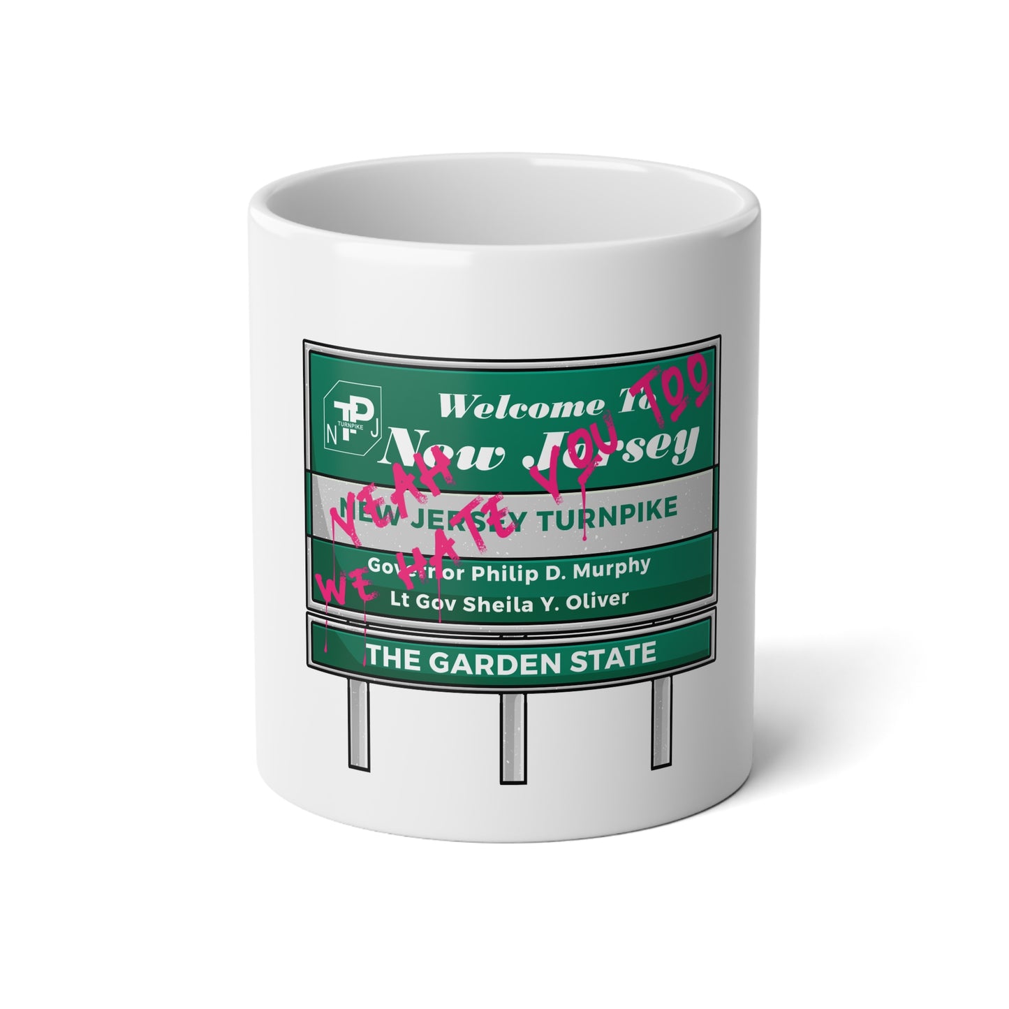 New Jersey Lovers Mug...... well maybe not Jumbo Mug, 20oz