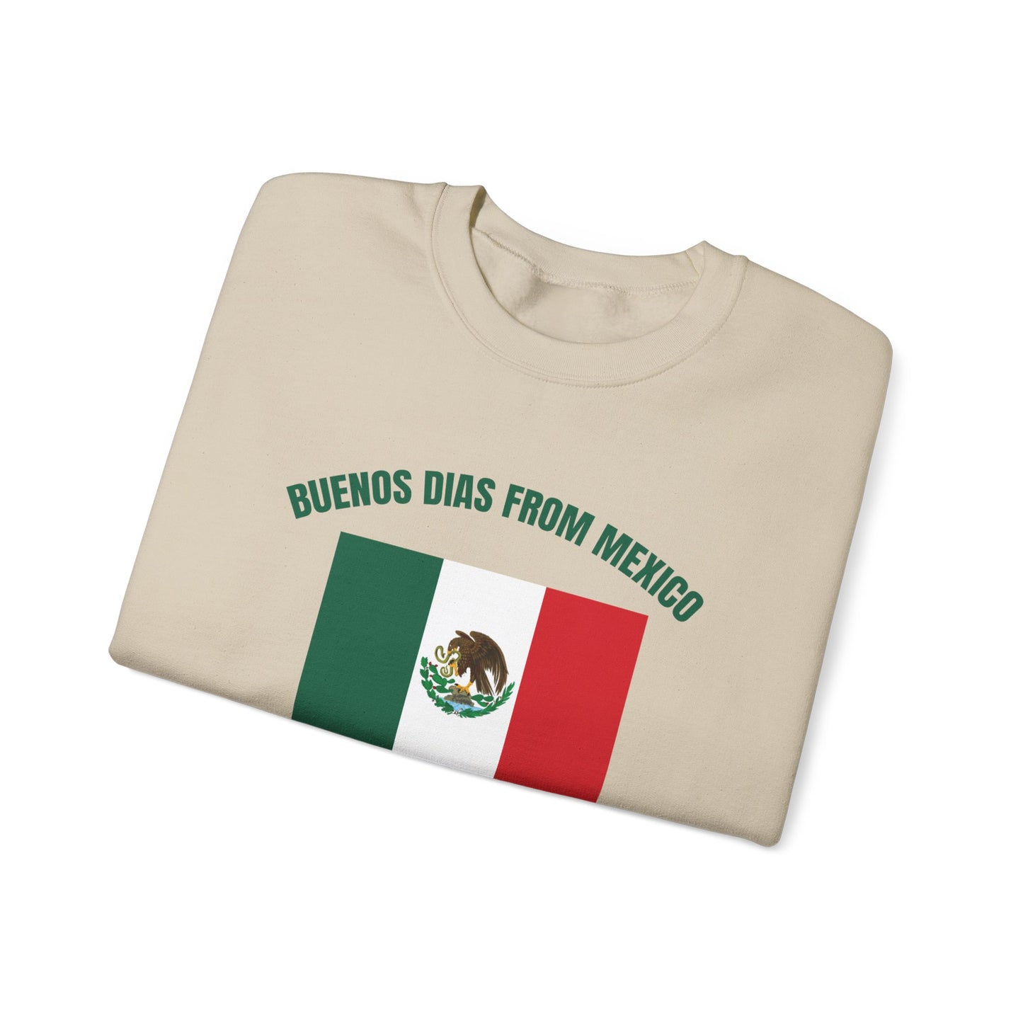 Buenos Dias from Mexico Unisex Heavy Blend™ Crewneck Sweatshirt