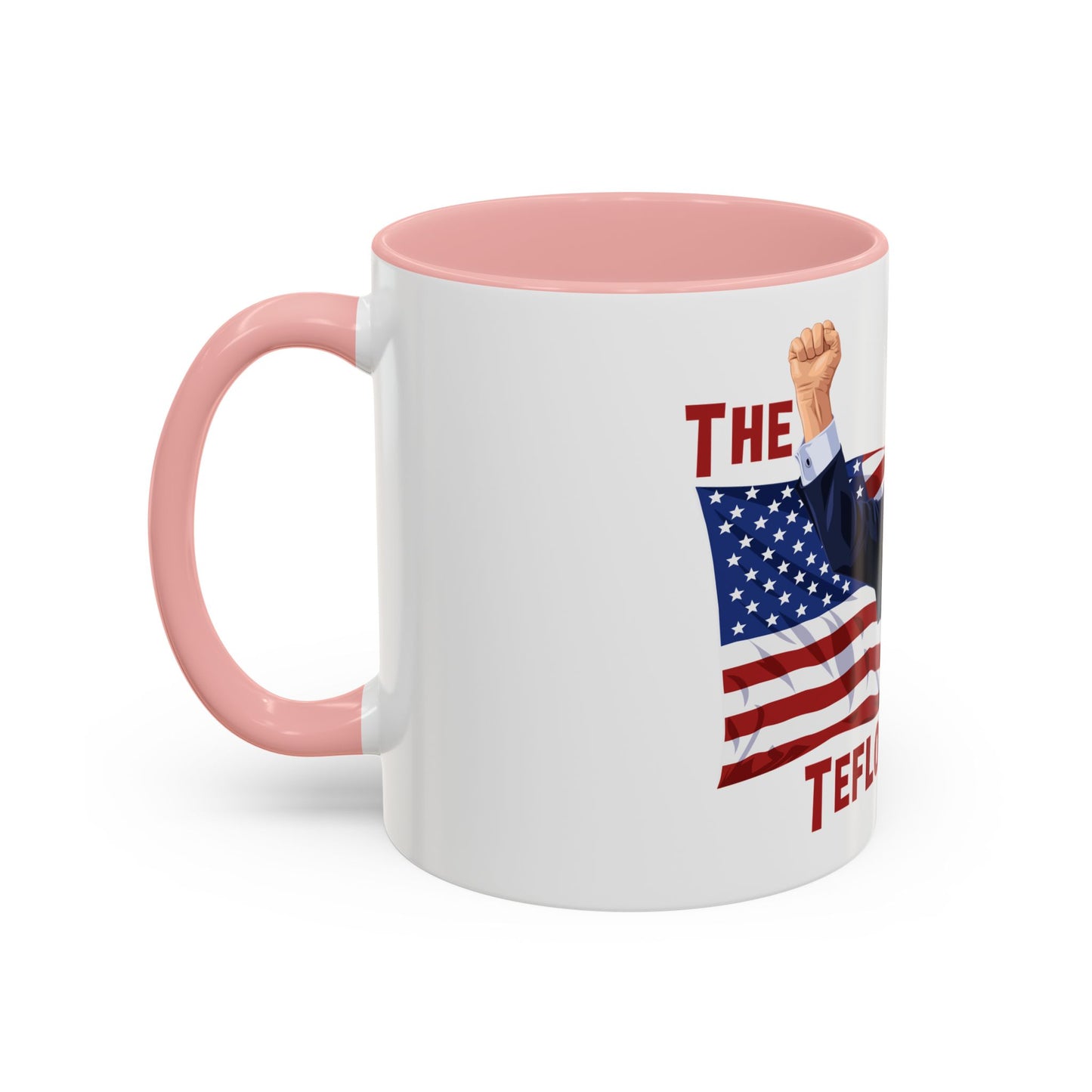 The Real Teflon Don- with Red Accent Coffee 11 or 15 oz Ceramic Mug