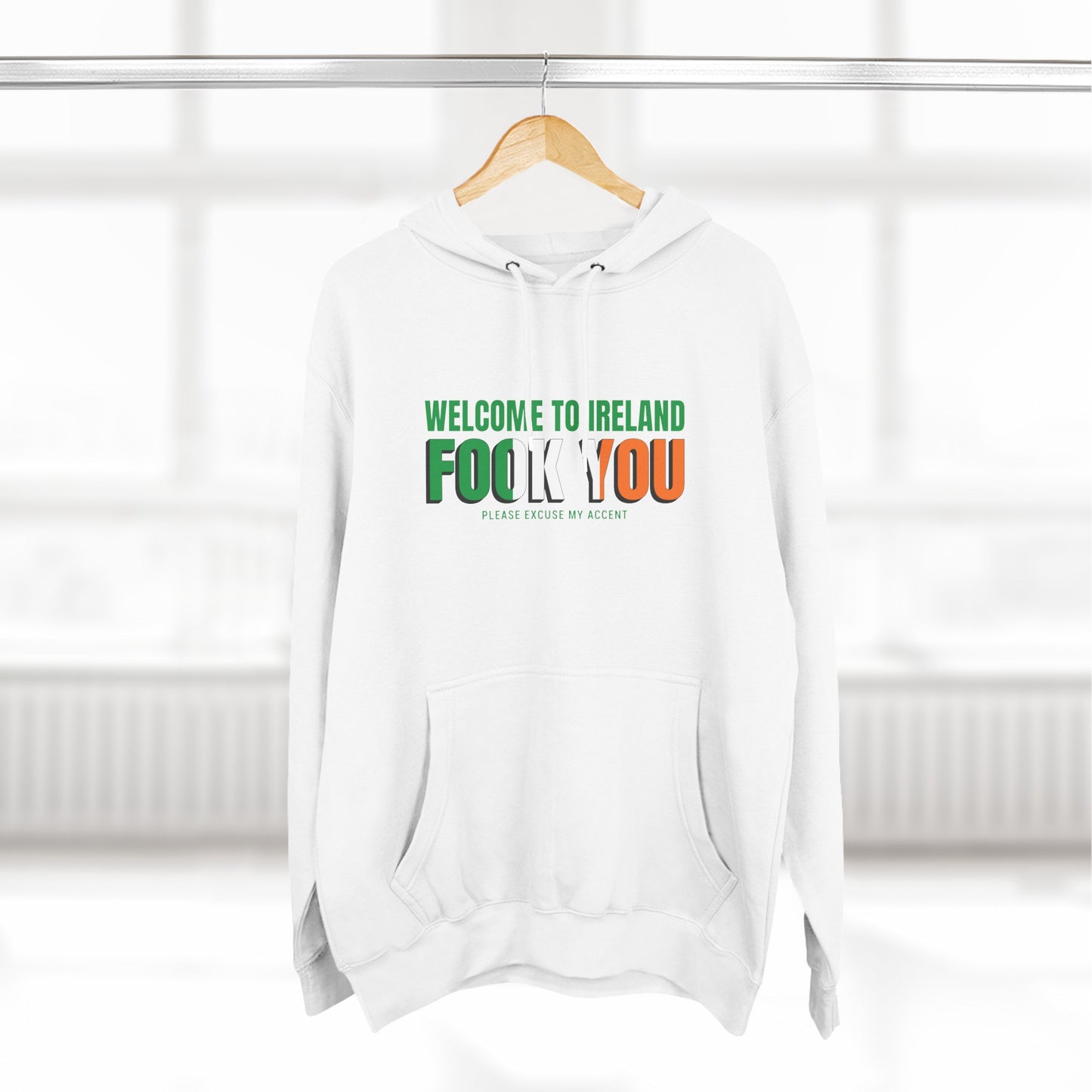 Welcome to Ireland Premium Pullover Hoodie