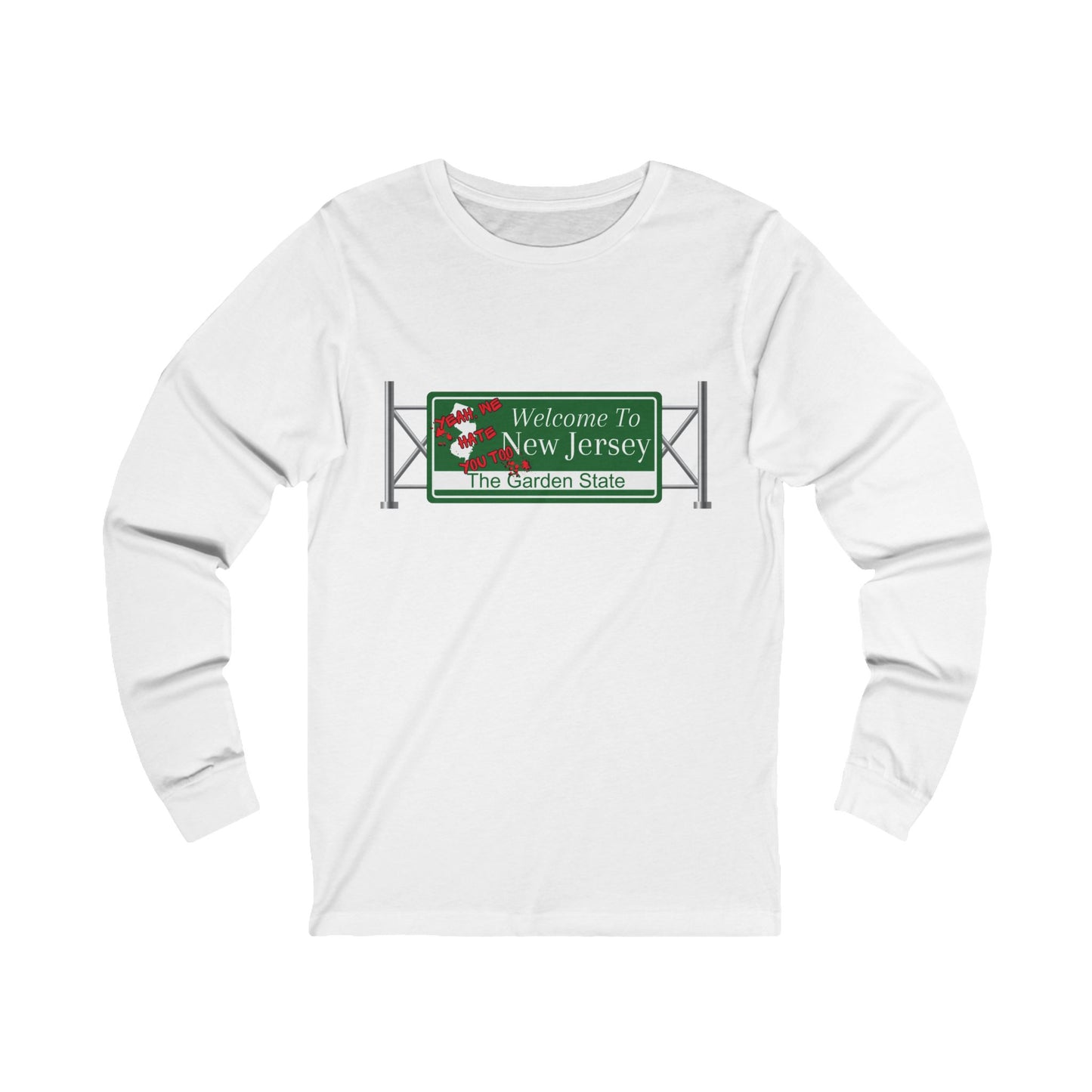 New Jersey lovers Unisex Long Sleeve Tee