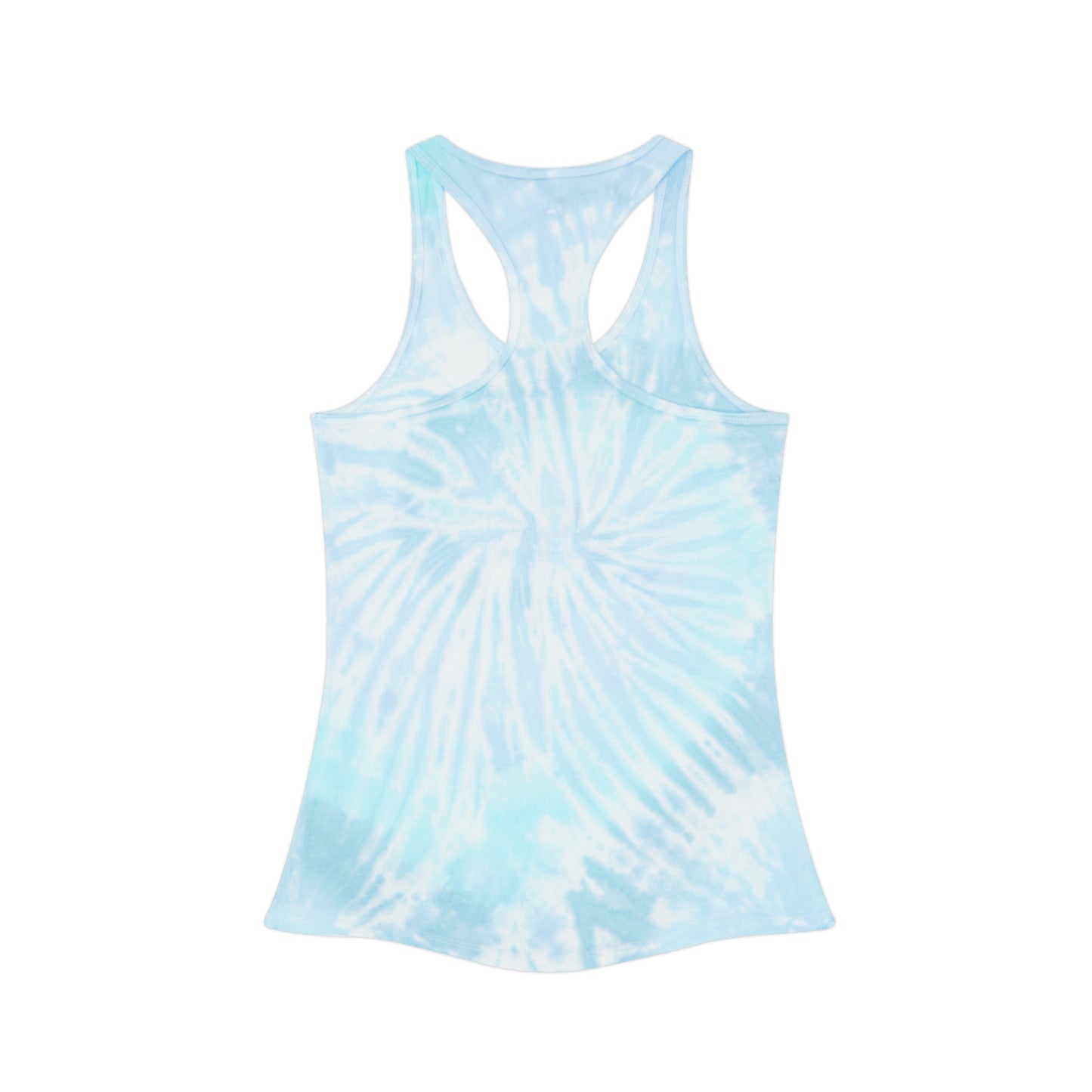 Girl power Tie Dye Racerback Tank Top