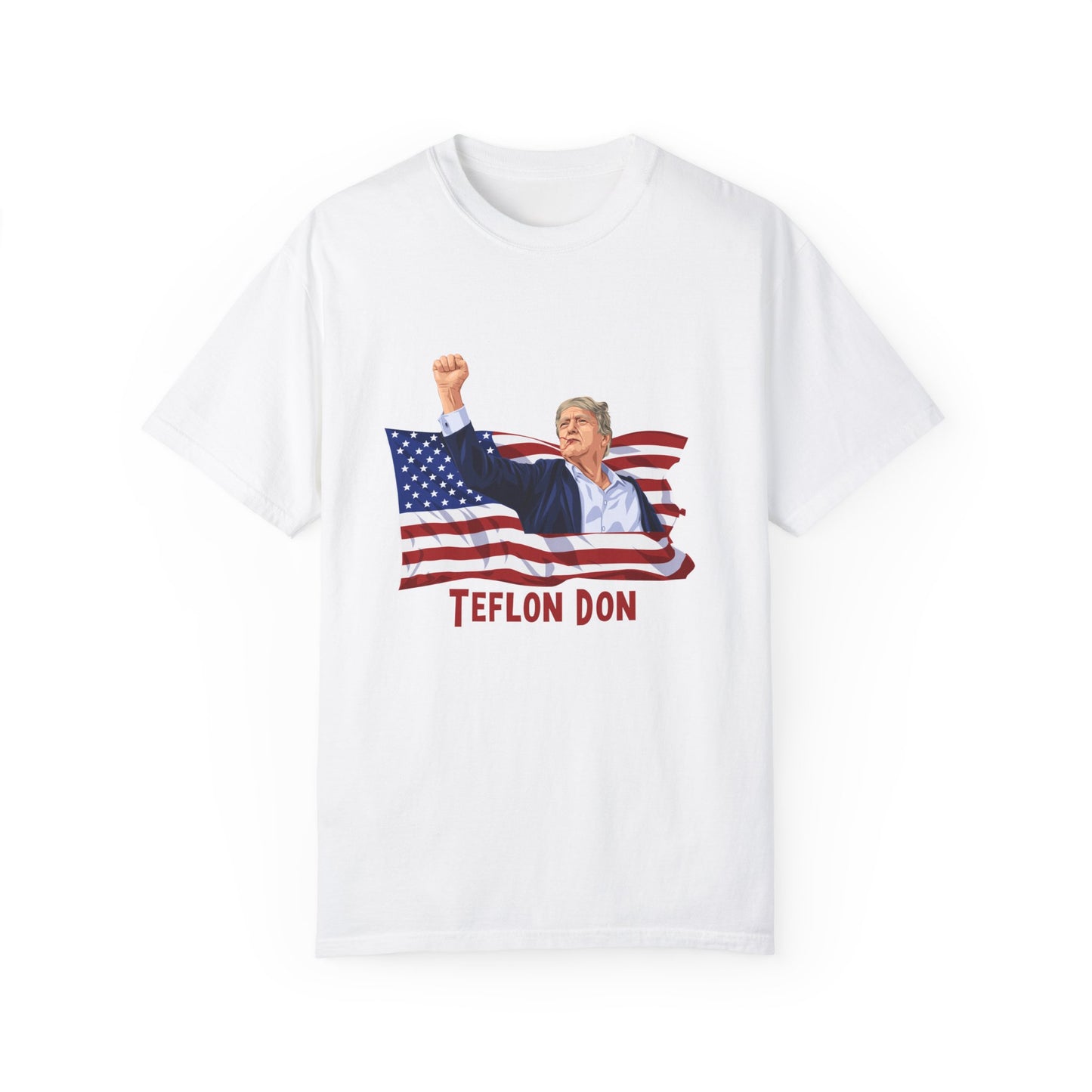 The Real Teflon Don- Unisex Garment-Dyed T-shirt