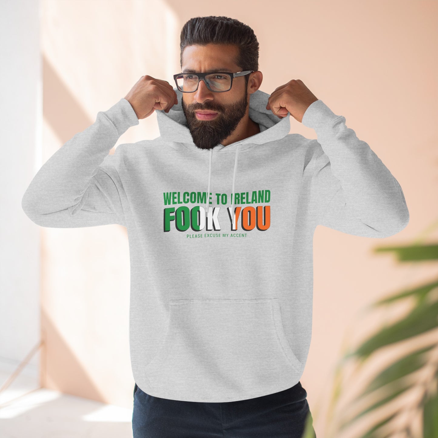 Welcome to Ireland Premium Pullover Hoodie