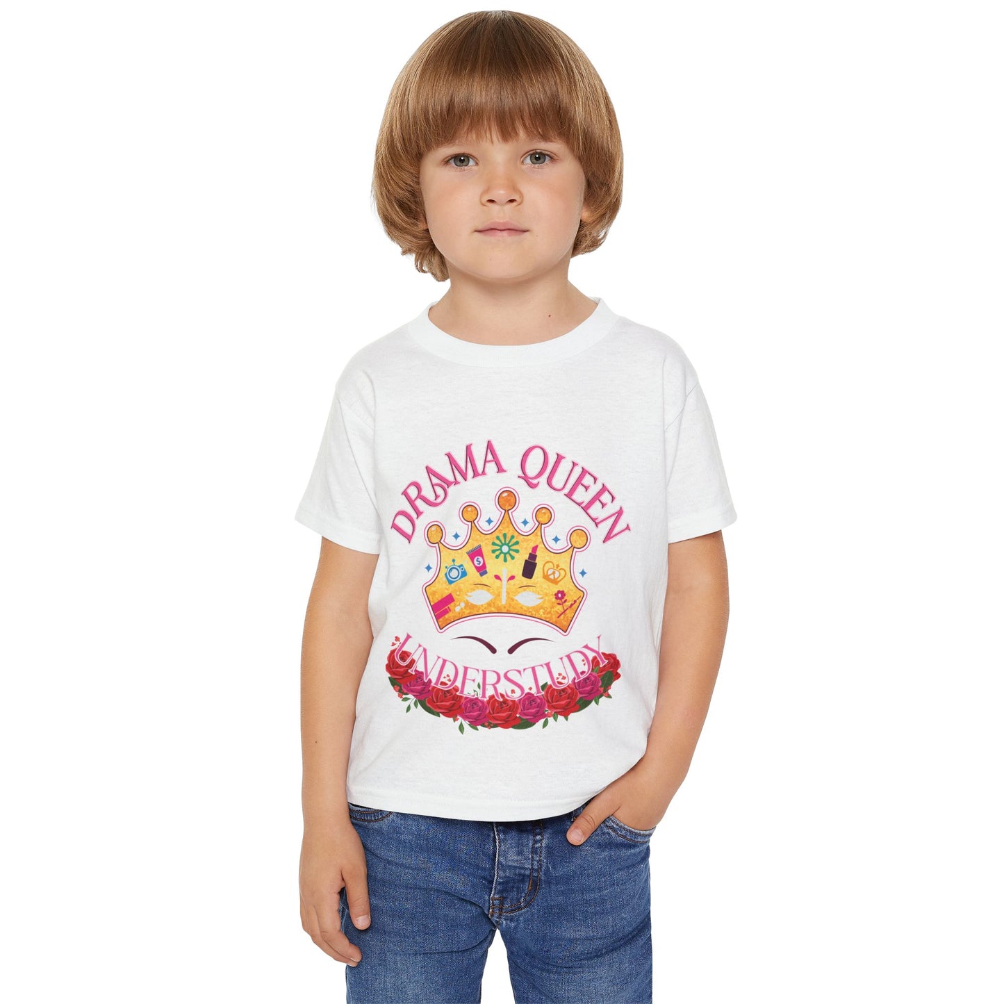 Drama Queen Understudy Girls Toddler T-shirt Heavy Cotton™